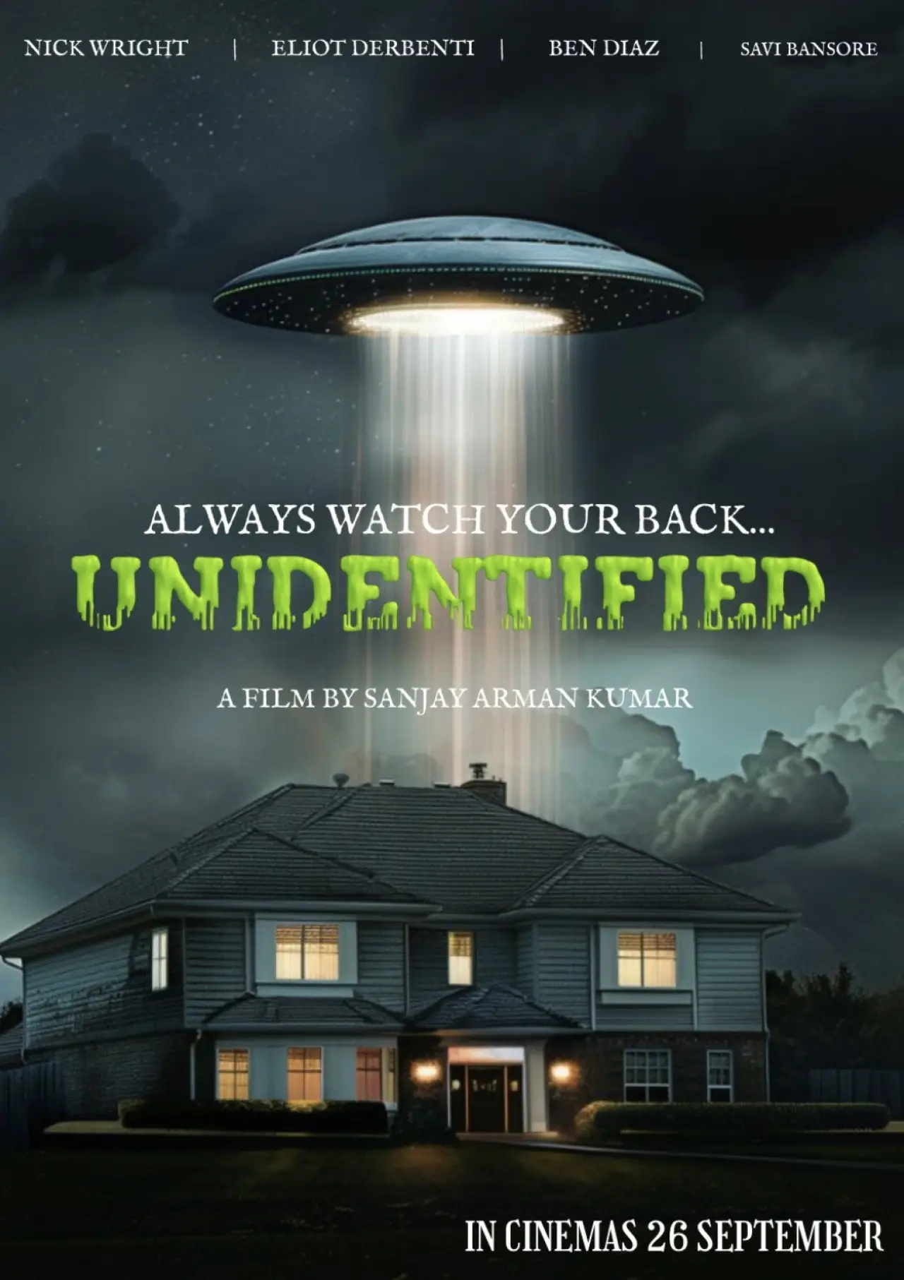 Movie poster "Unidentified"