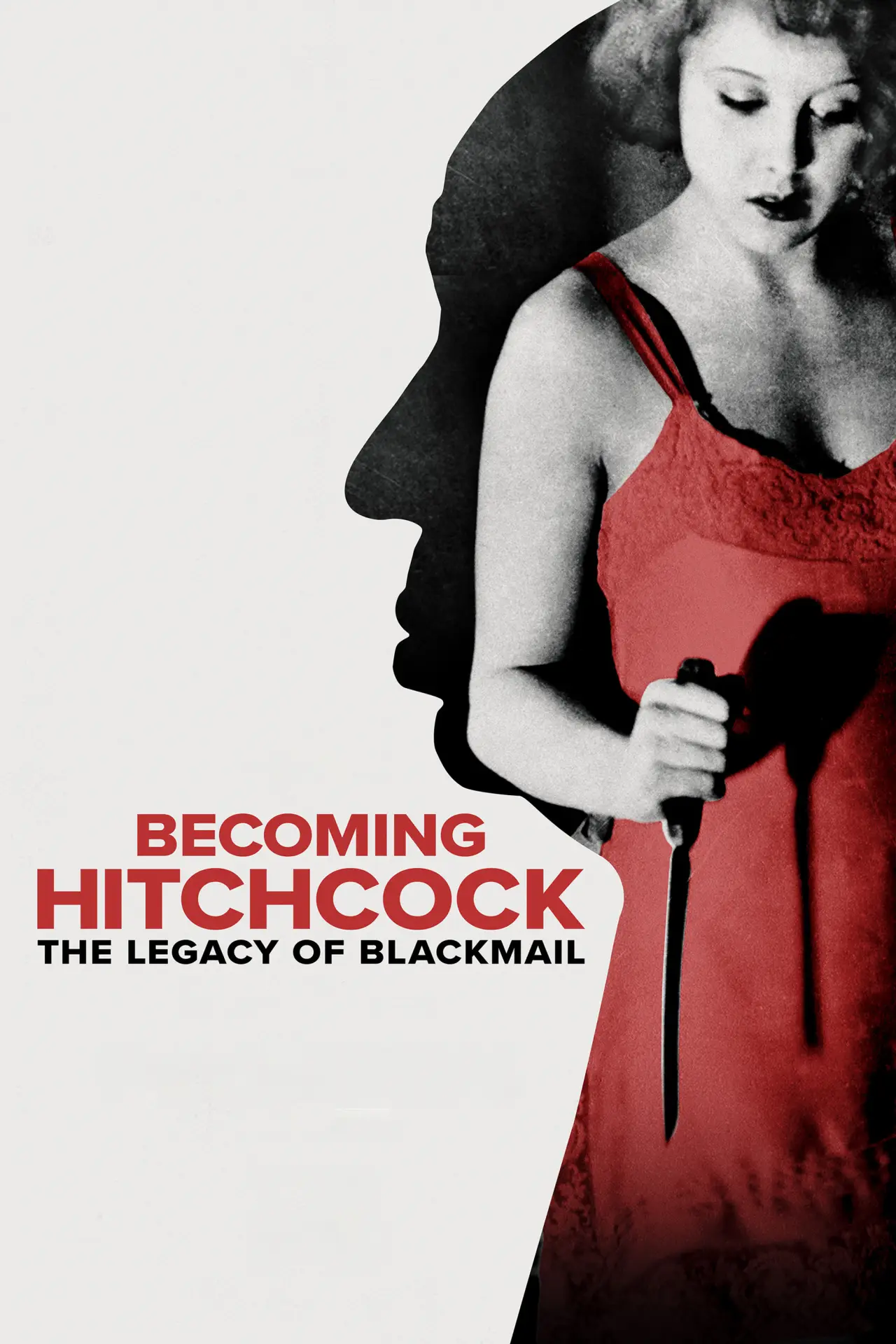 Movie poster "Becoming Hitchcock: The Legacy of Blackmail"