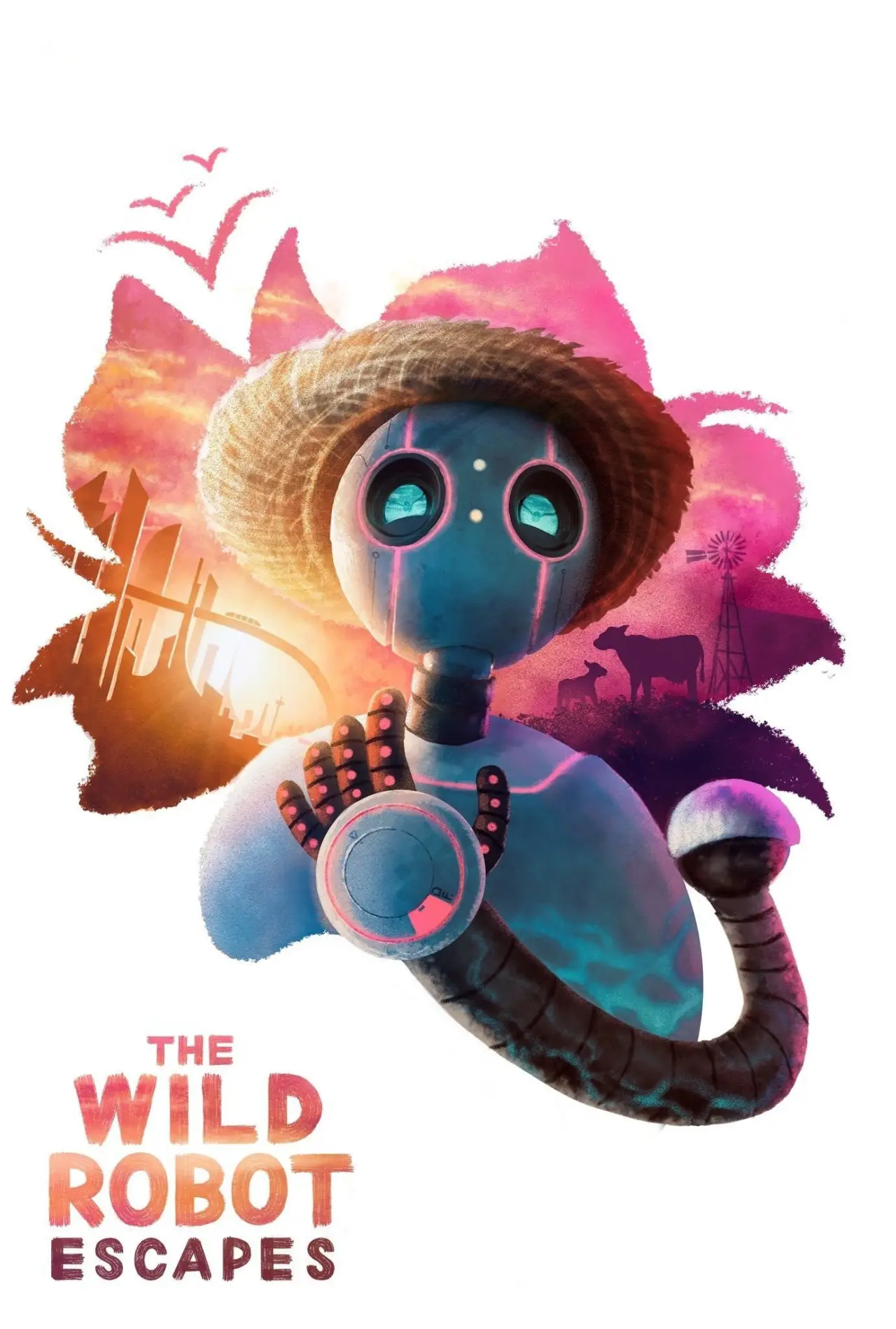Movie poster "The Wild Robot Escapes"