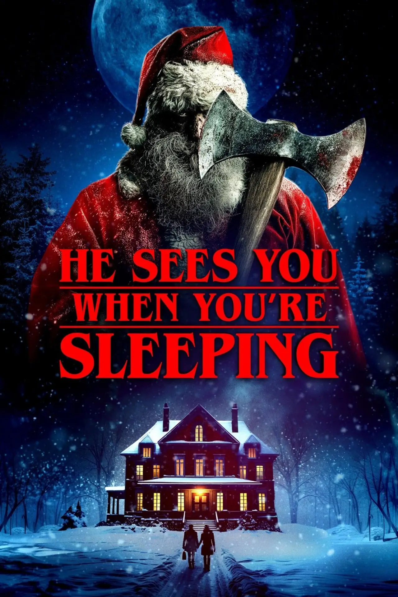 Movie poster "He Sees You When You