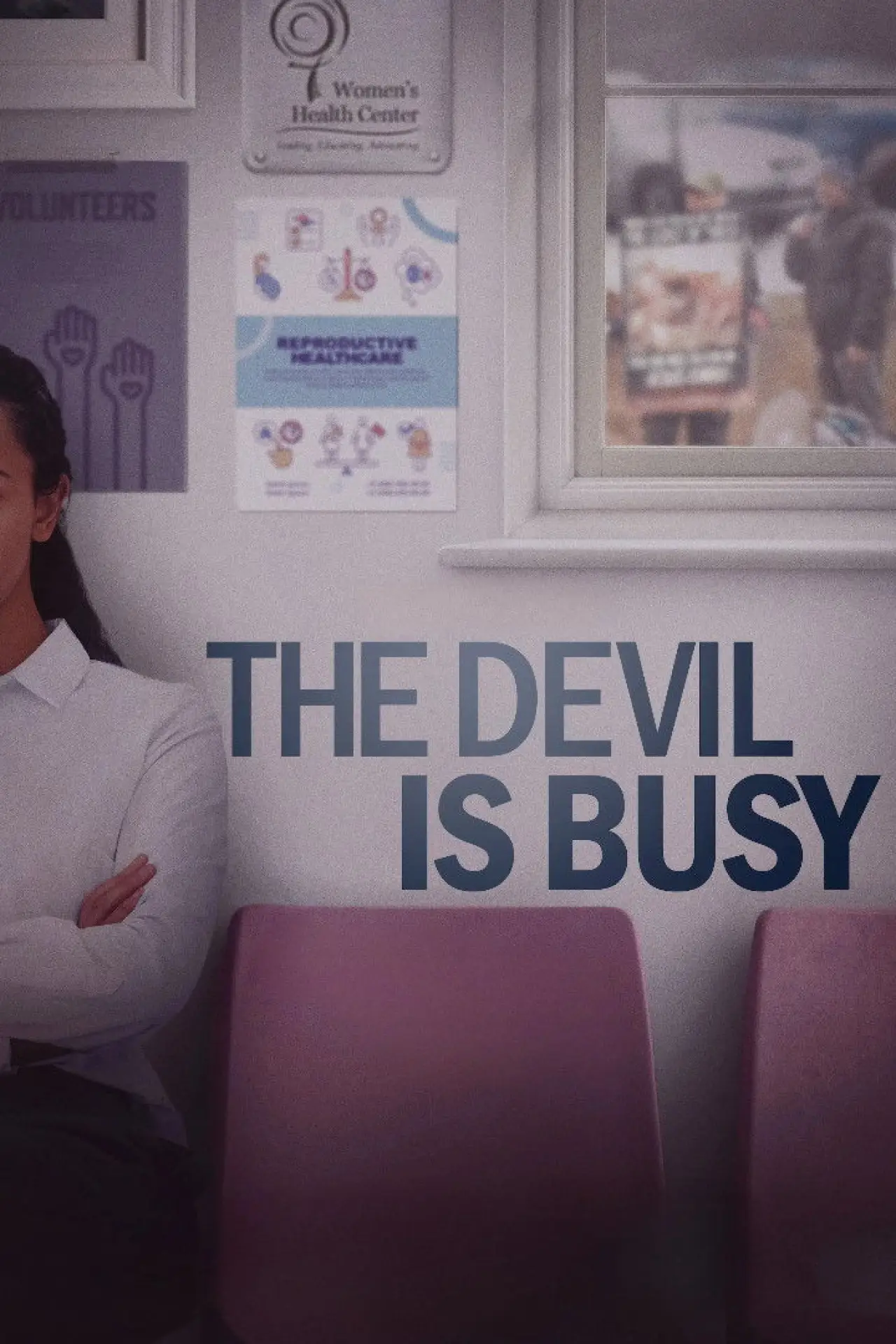 Movie poster "The Devil Is Busy"