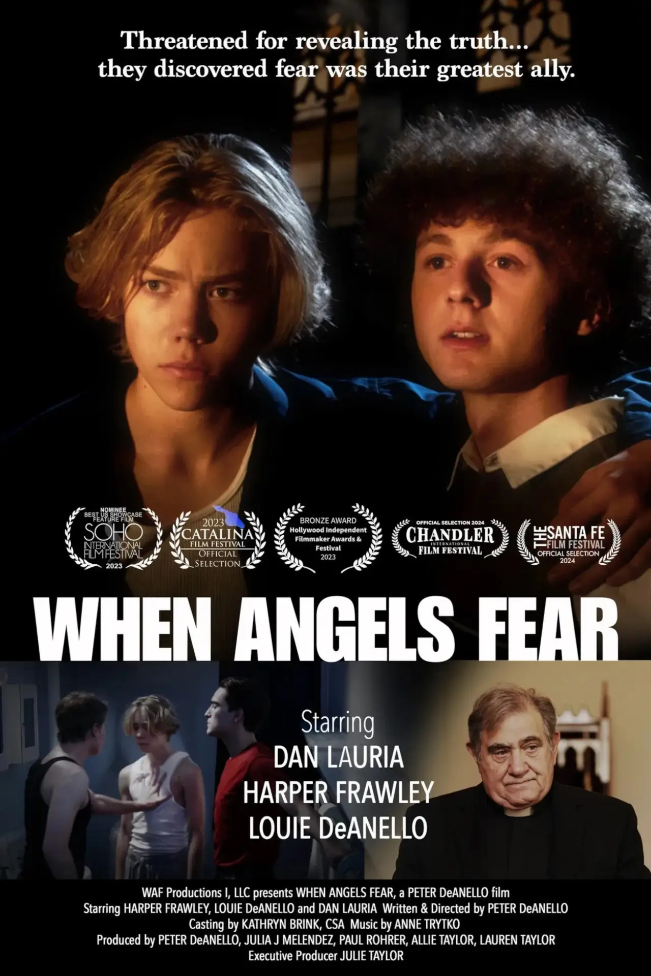 Movie poster "When Angels Fear"