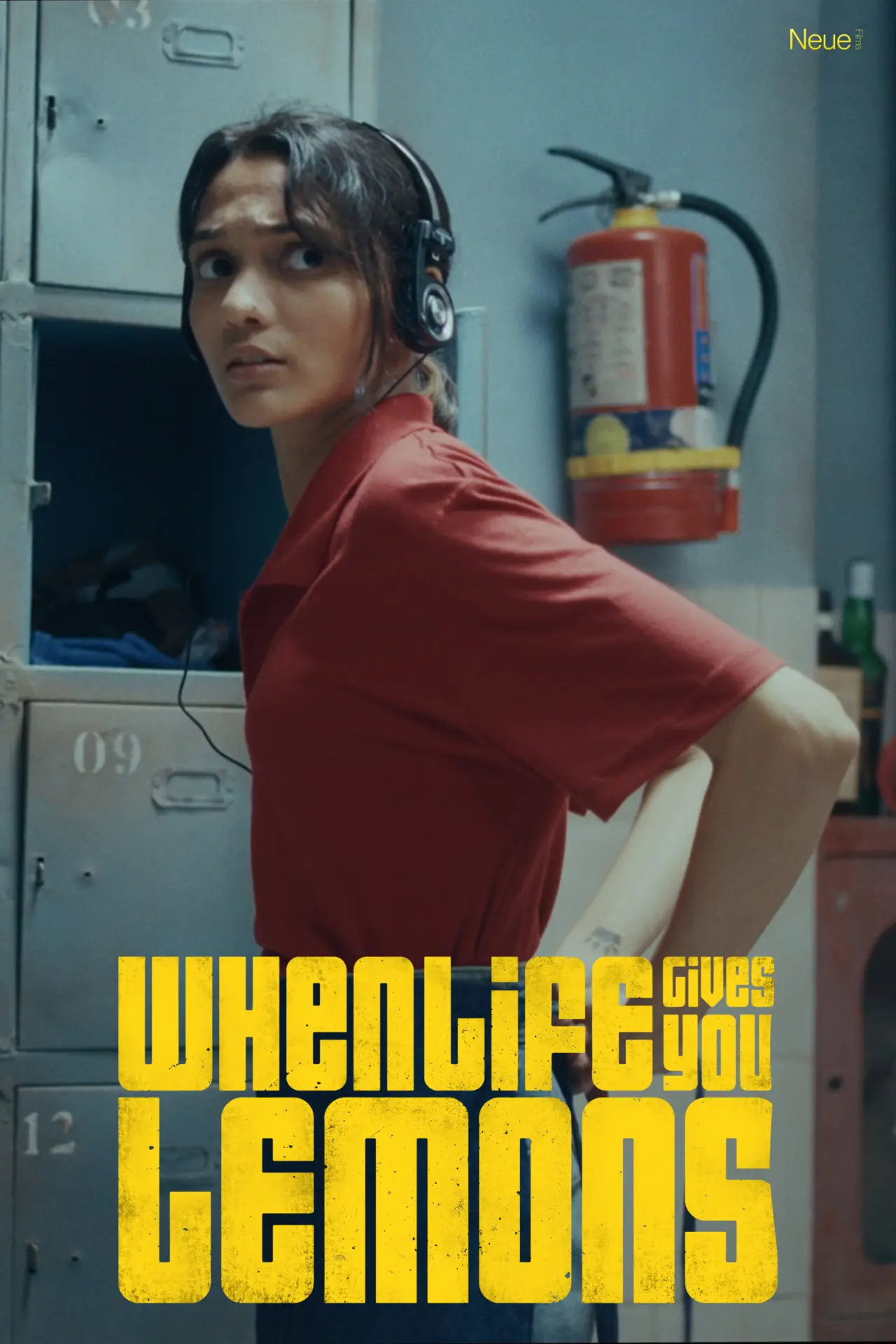 Movie poster "When life gives you lemons"