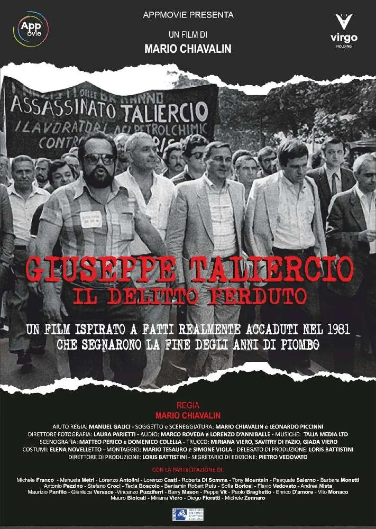 Movie poster "Giuseppe Taliercio - Il delitto perduto"