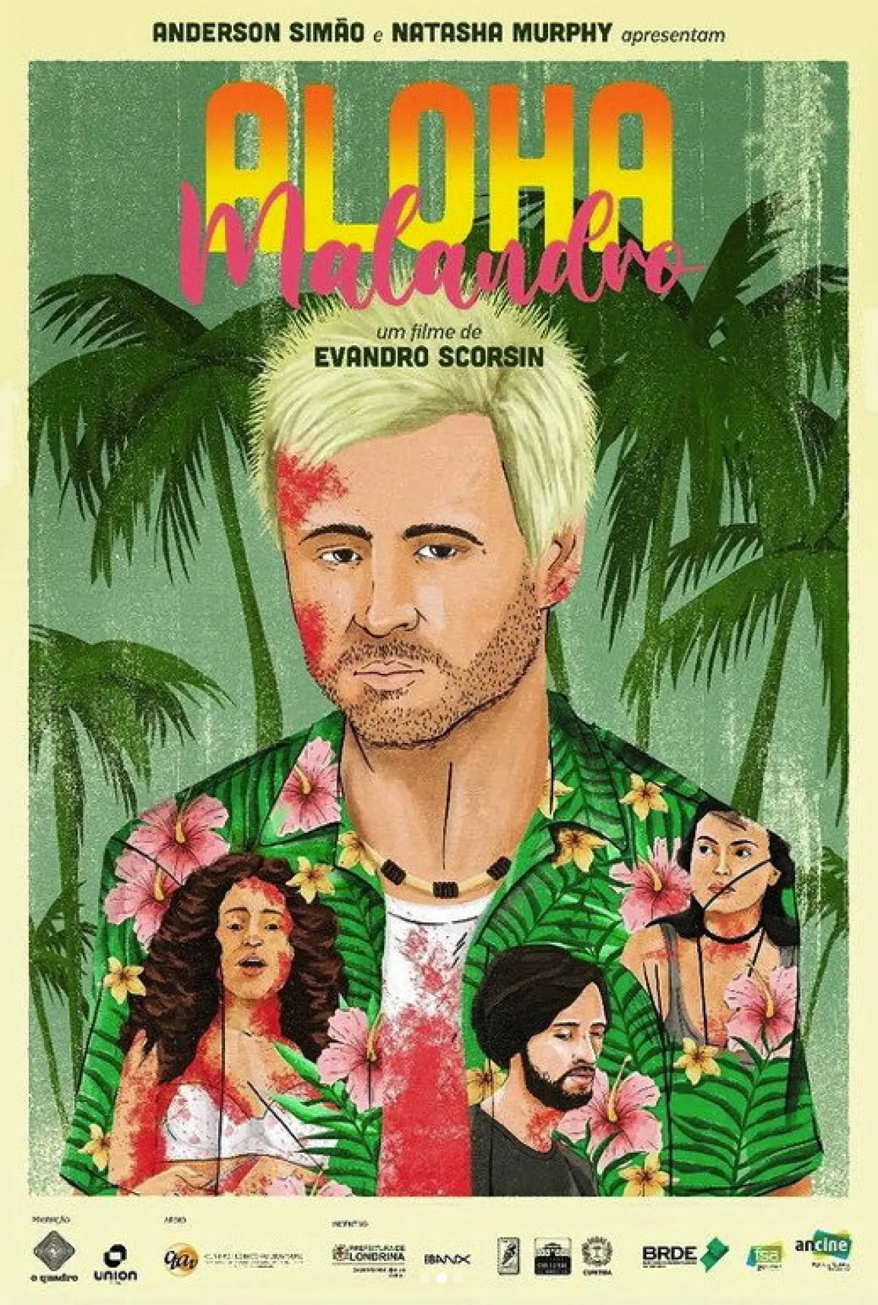 Movie poster "Aloha Malandro"