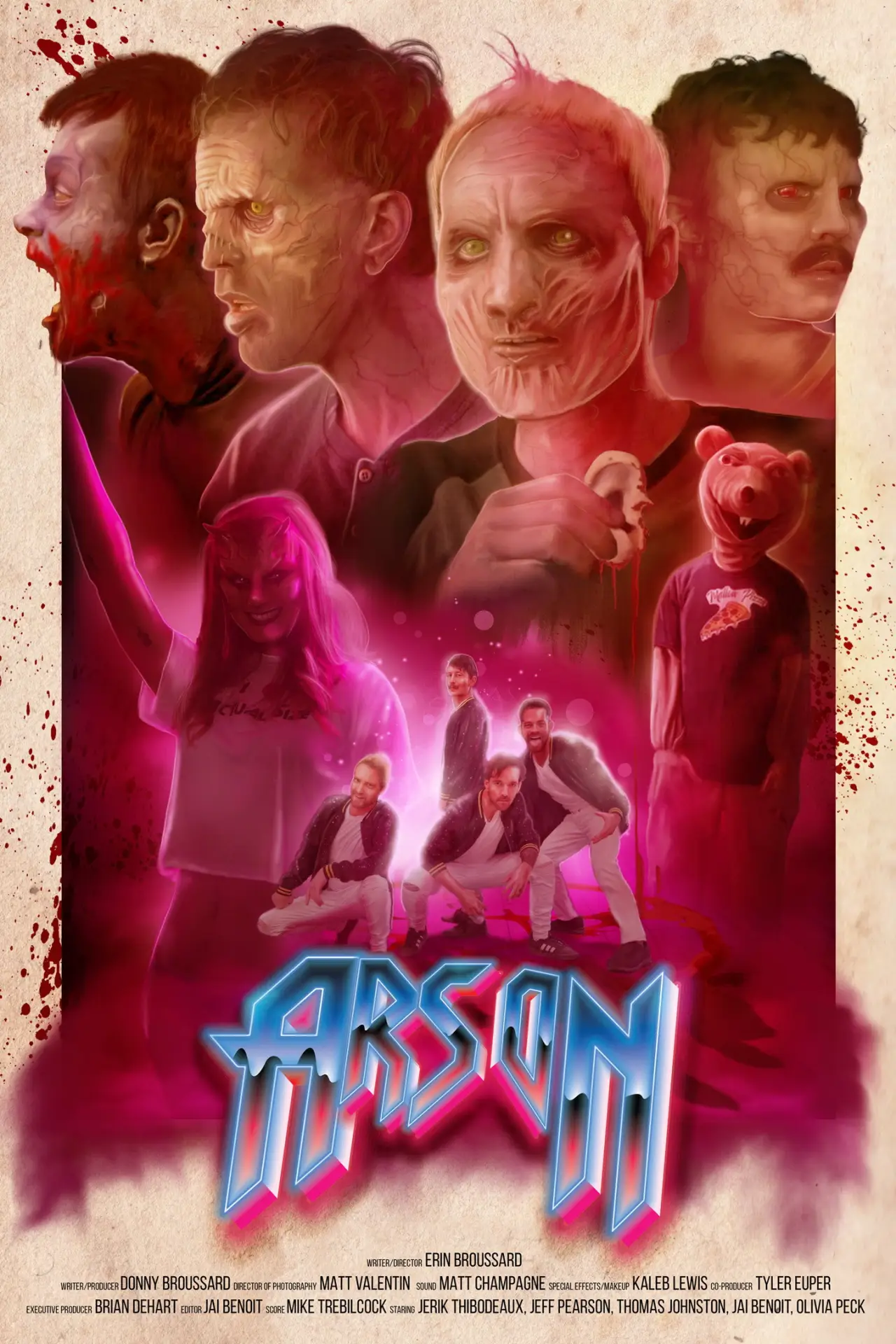 Movie poster "Arson"