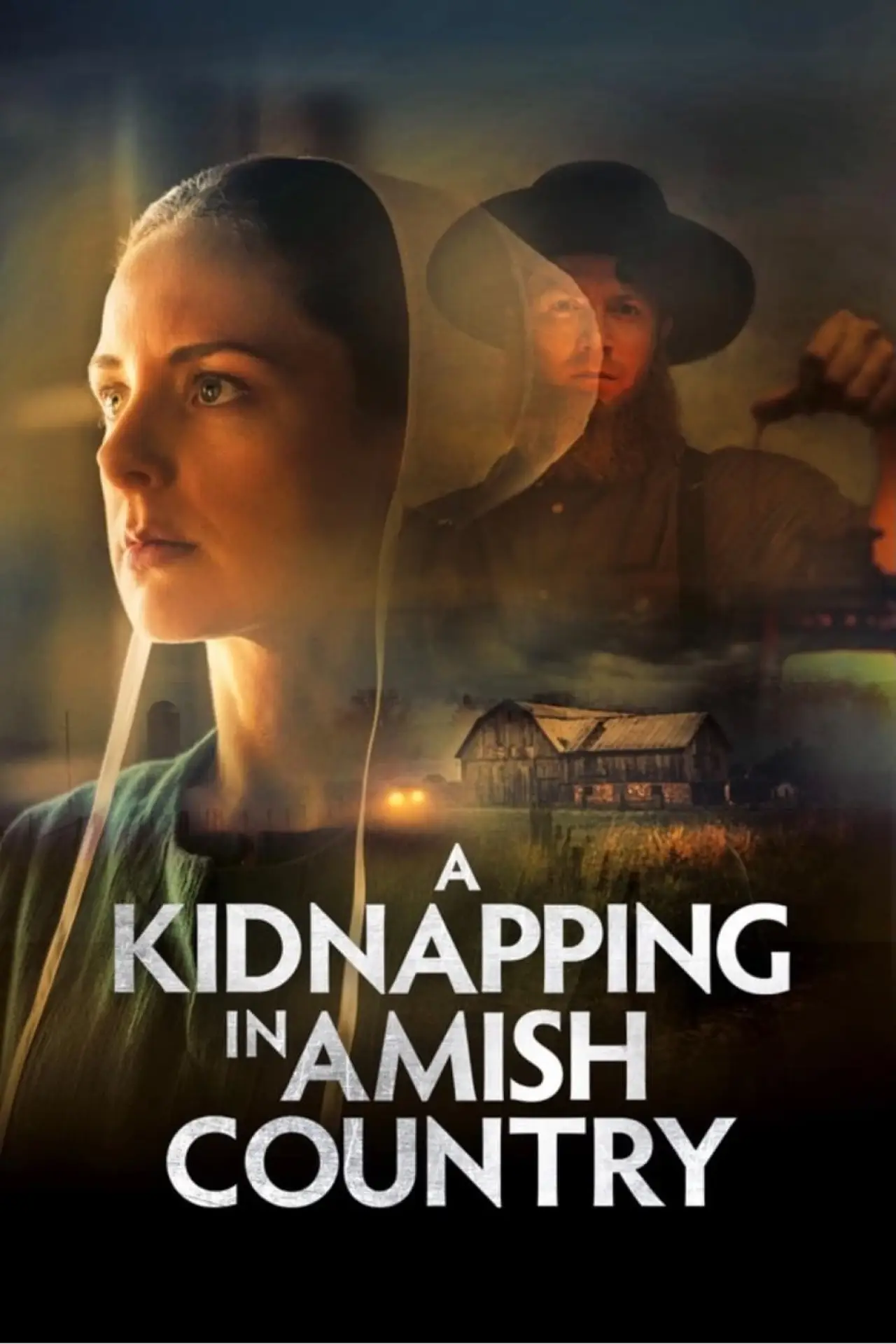Movie poster "A Kidnapping in Amish Country"