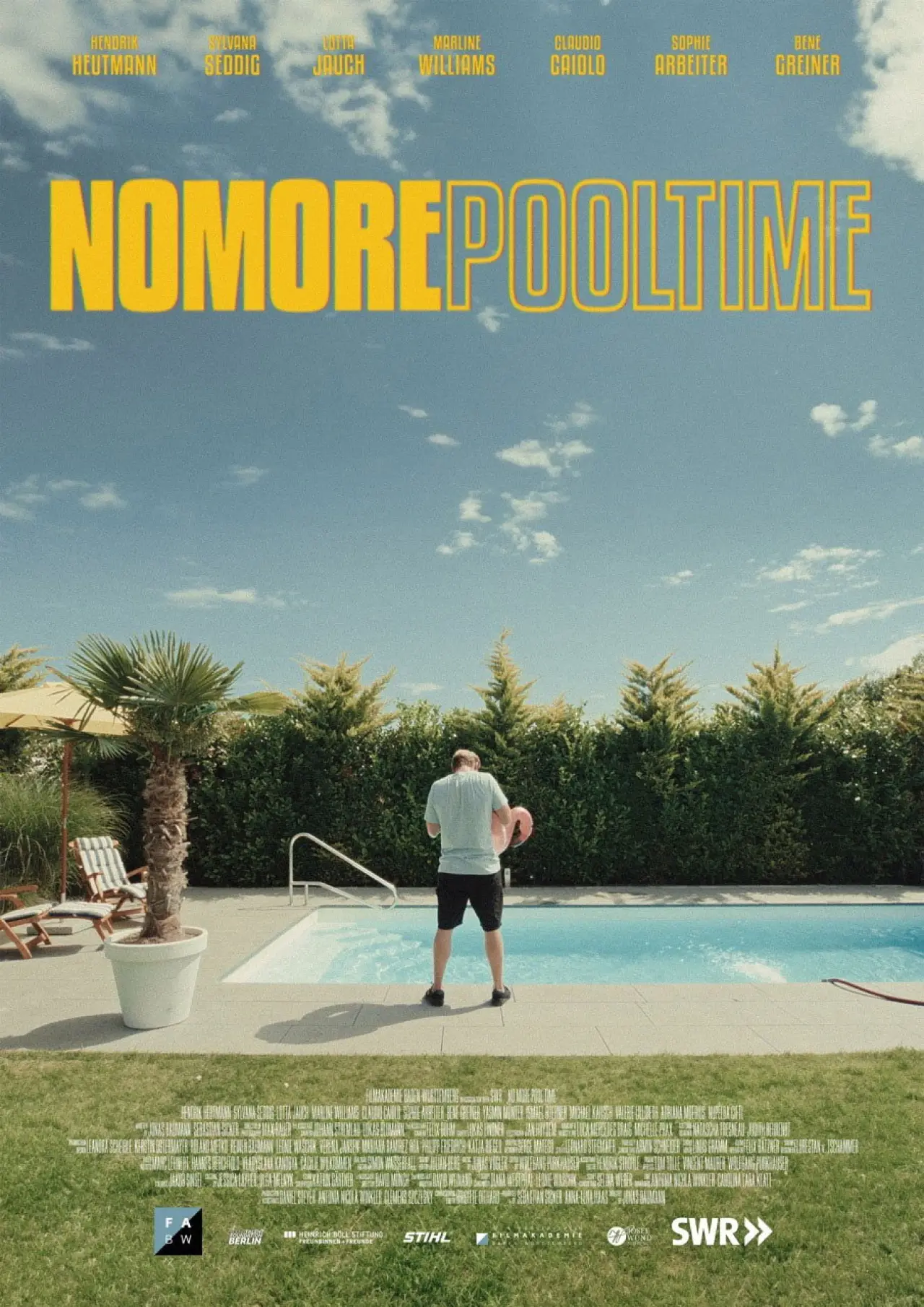 Movie poster "No More Pool Time"