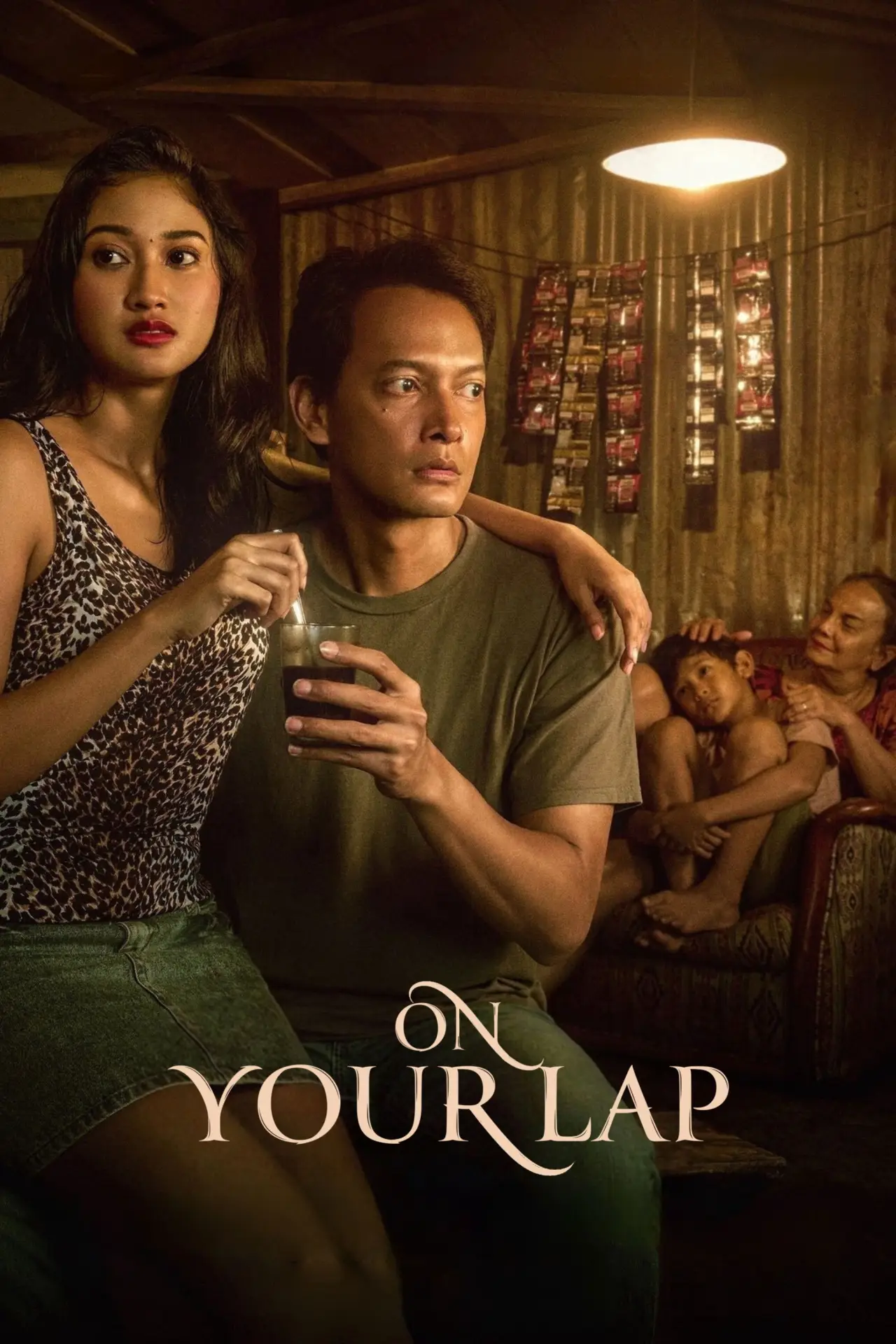 Movie poster "On Your Lap"