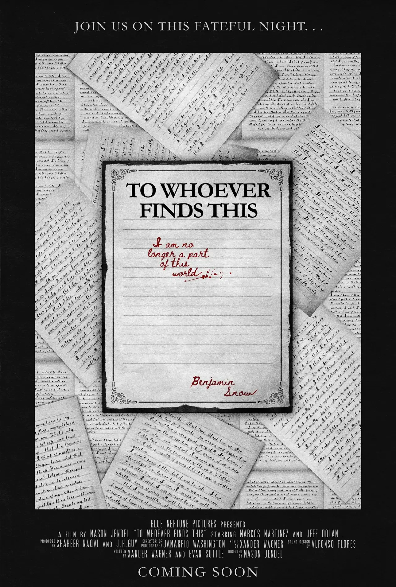 Movie poster "To Whoever Finds This"