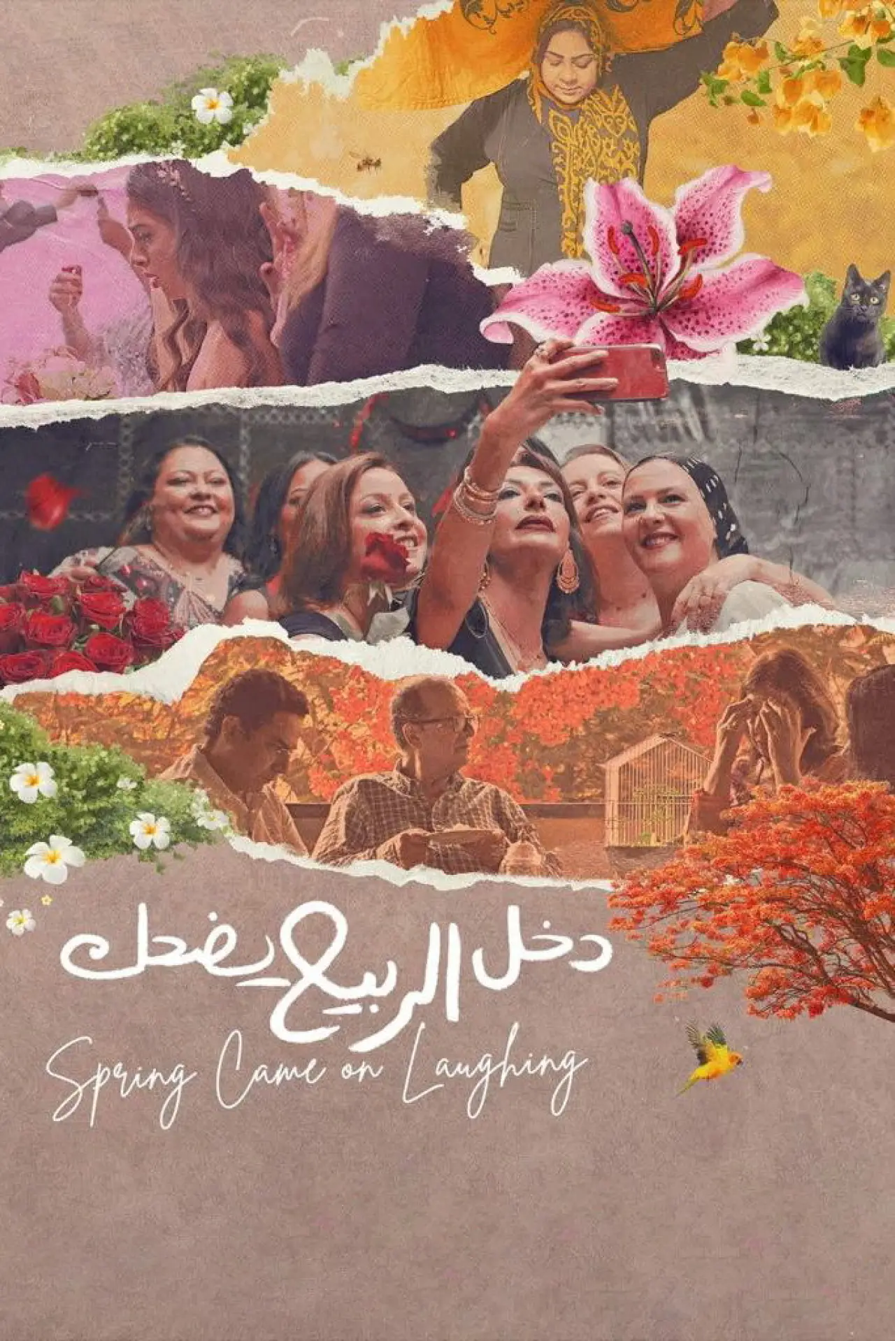 Movie poster "Spring Came on Laughing"