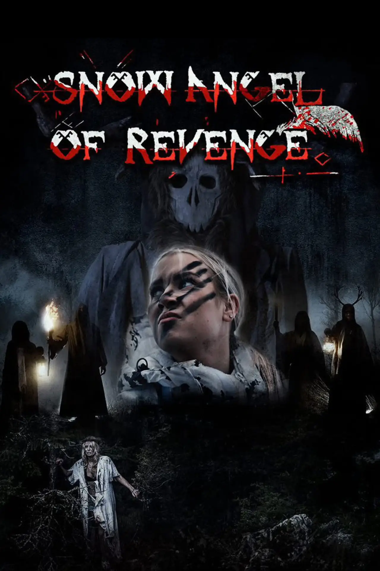 Movie poster "Snow Angel of Revenge"