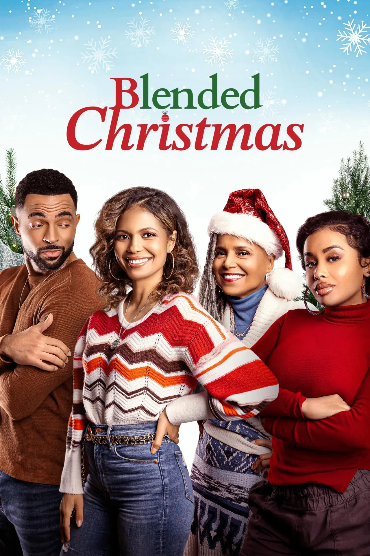 Movie poster "Blended Christmas"