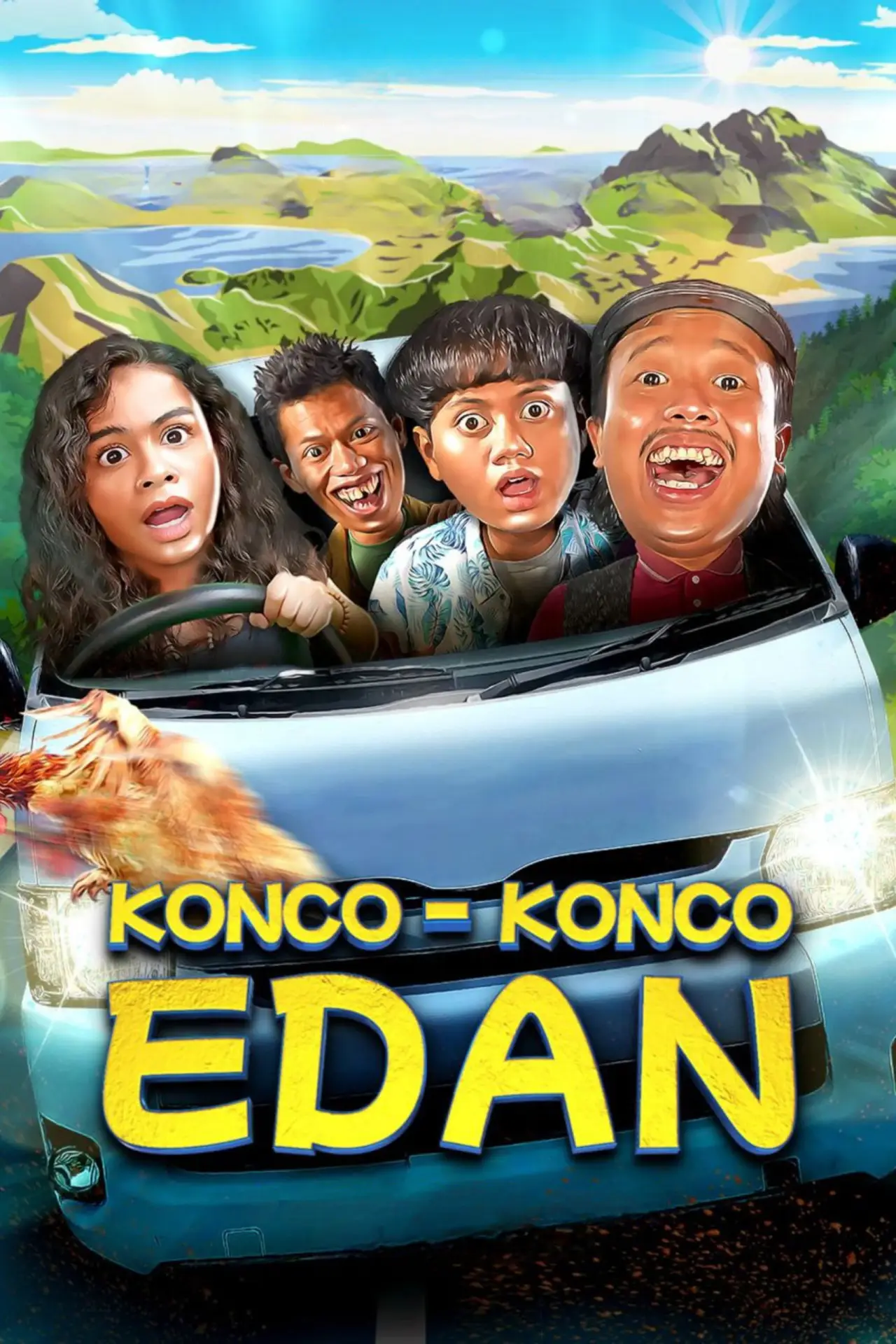 Movie poster "Konco-Konco Edan"