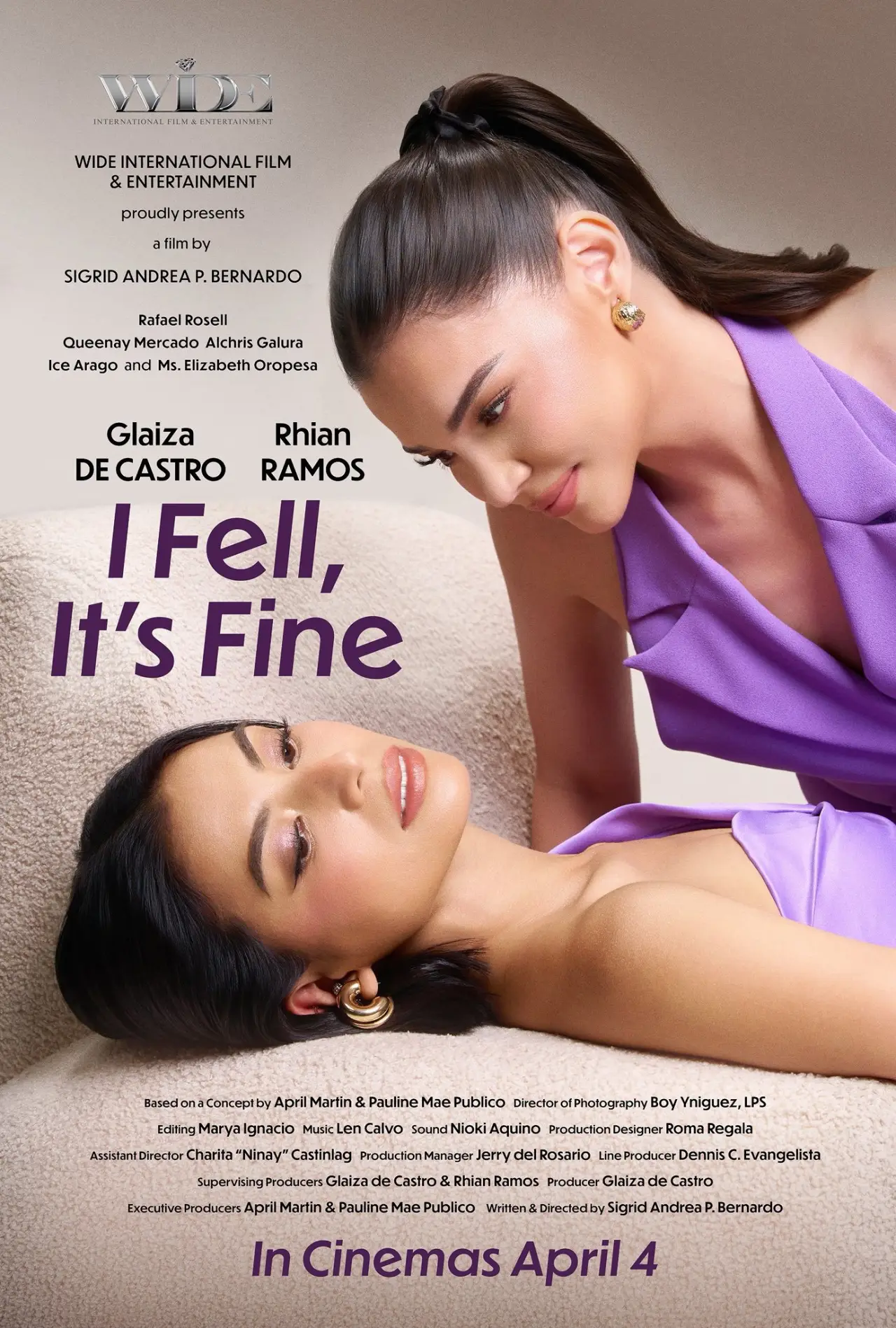 Movie poster "I Fell, It