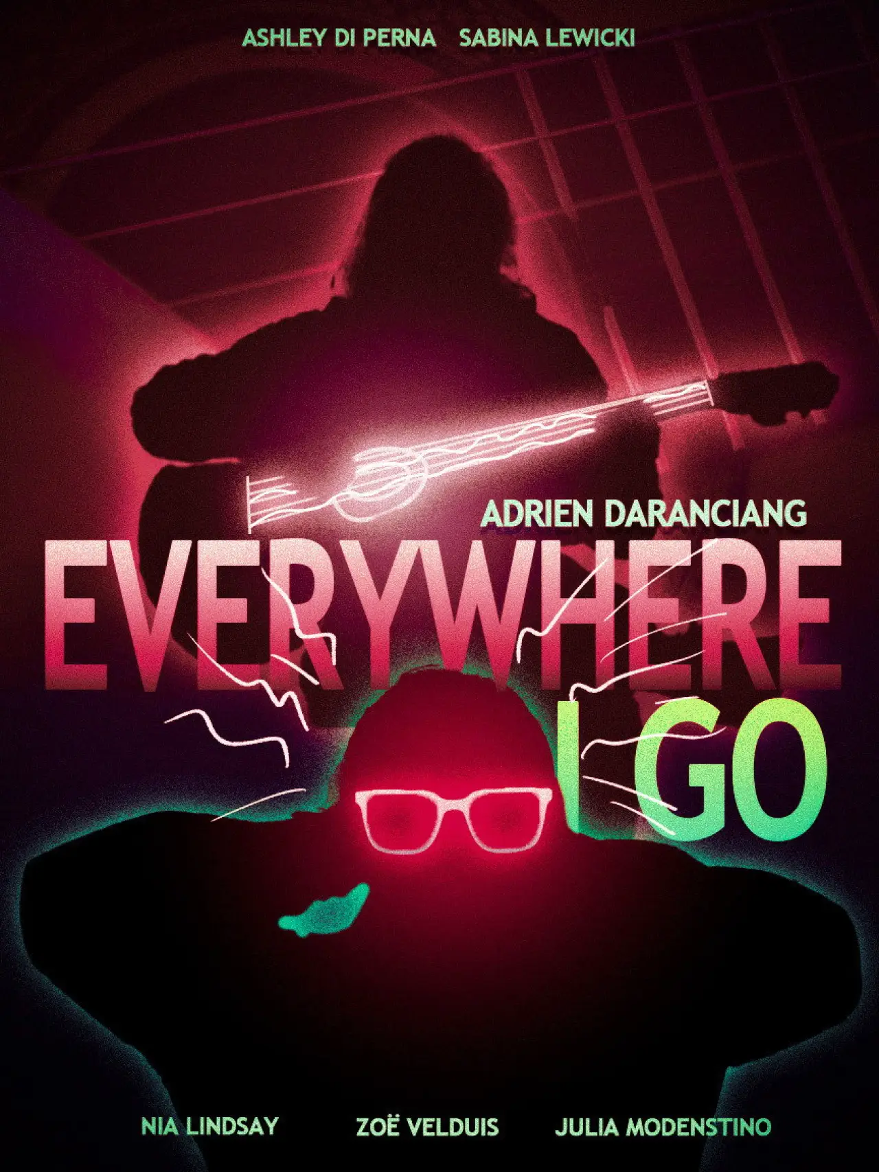 Movie poster "Everywhere I Go"