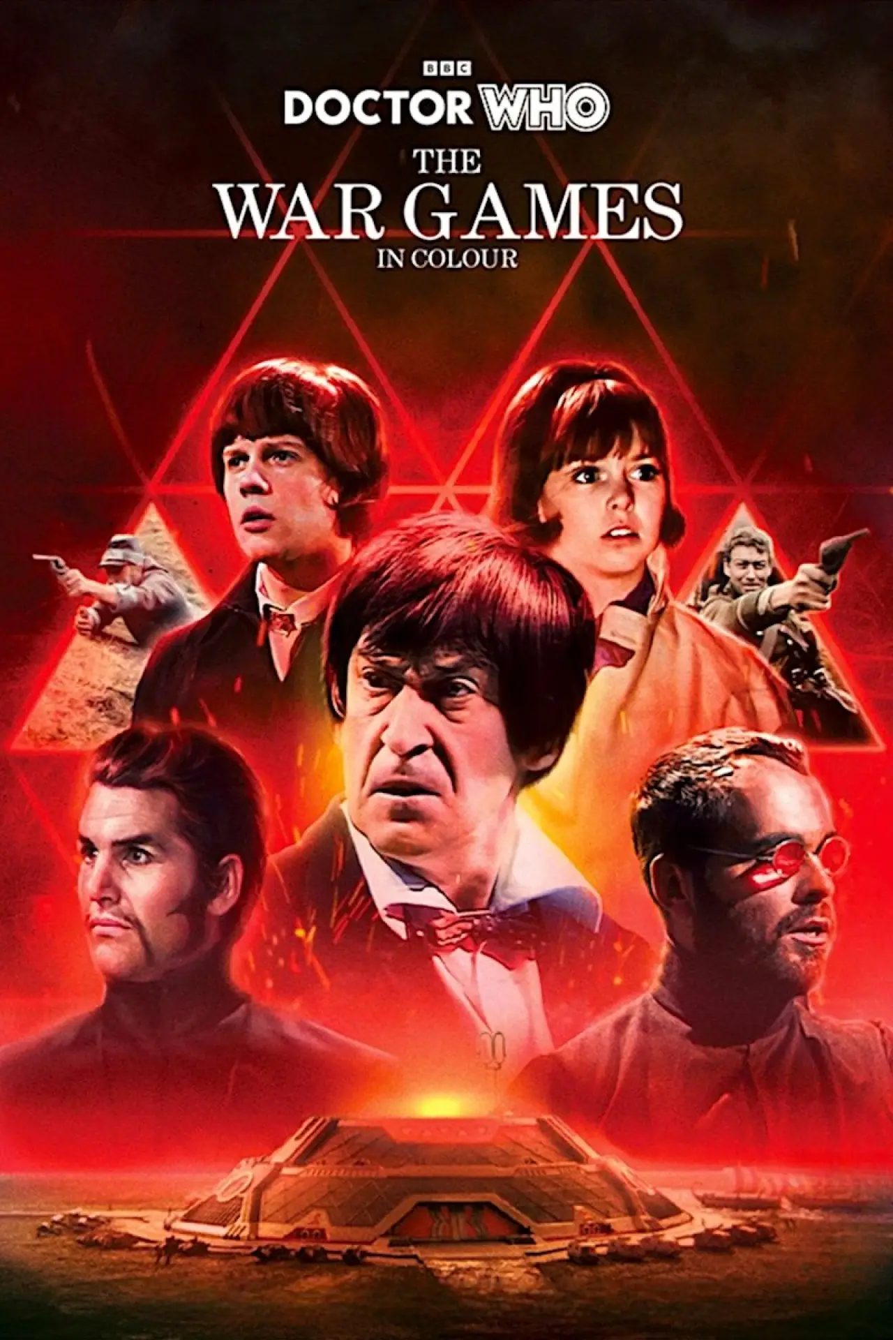 Movie poster "Doctor Who: The War Games in Colour"