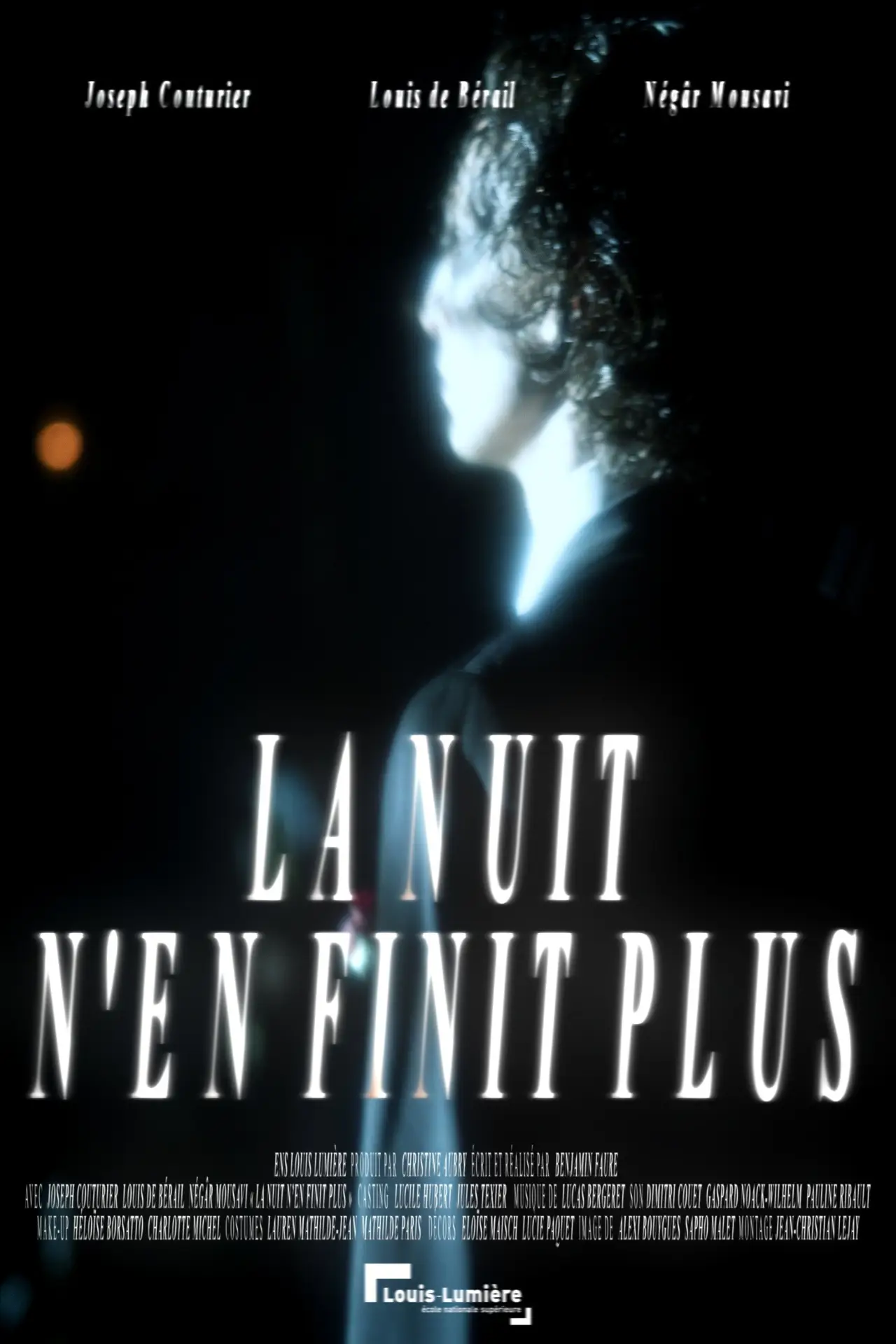 Movie poster "The Night Never Ends"