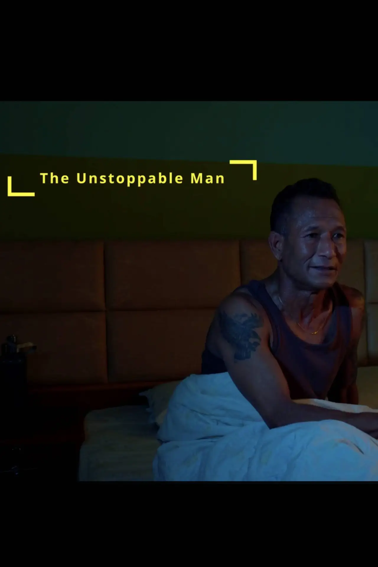 Movie poster "The Unstoppable Man"