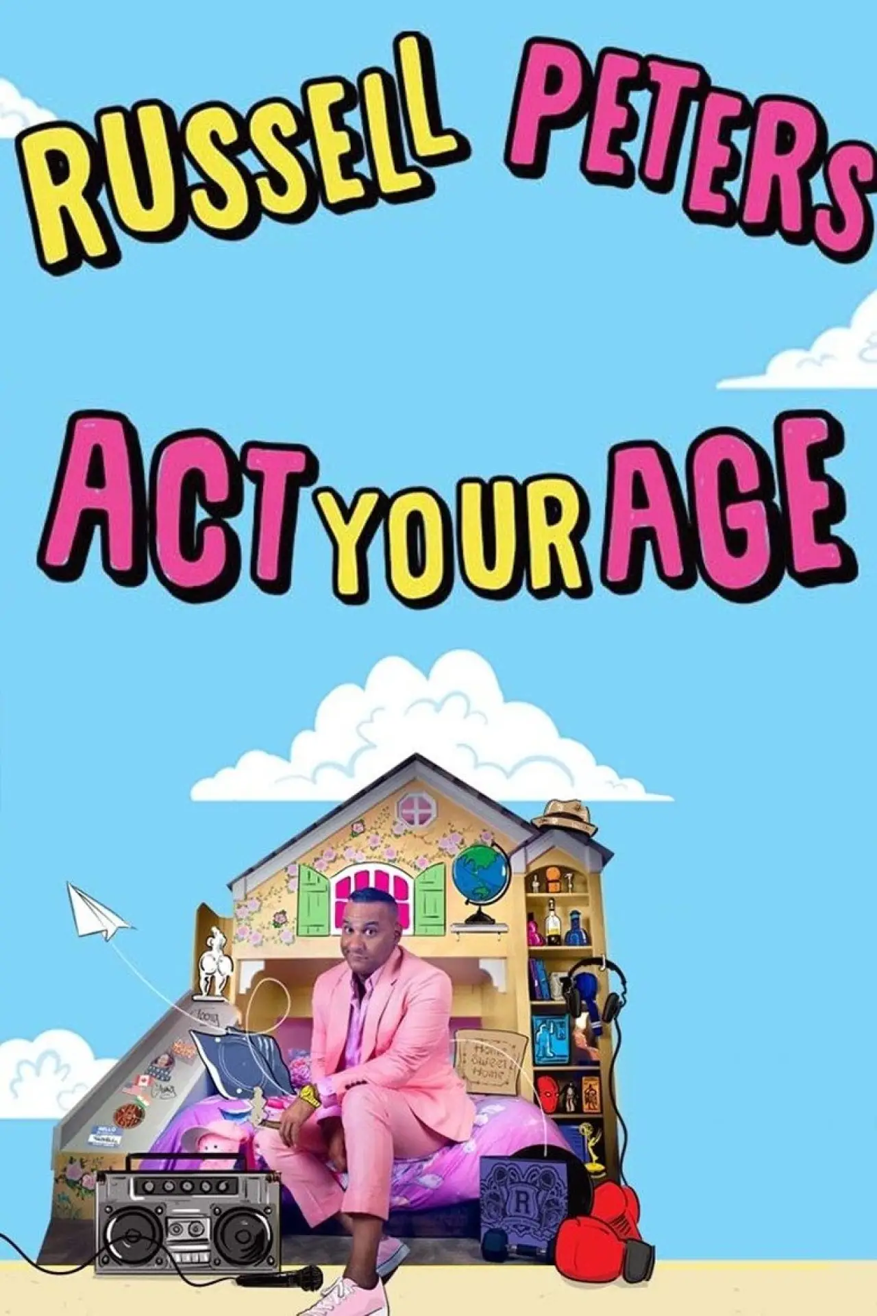 Movie poster "Russell Peters: Act Your Age"