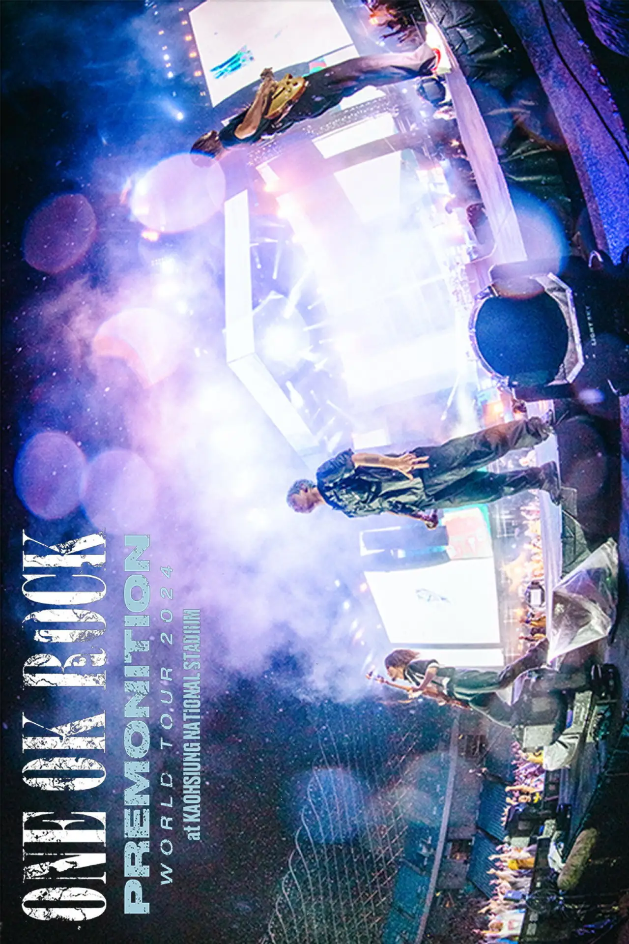 Movie poster "ONE OK ROCK 2024 PREMONITION WORLD TOUR at KAOHSIUNG NATIONAL STADIUM"