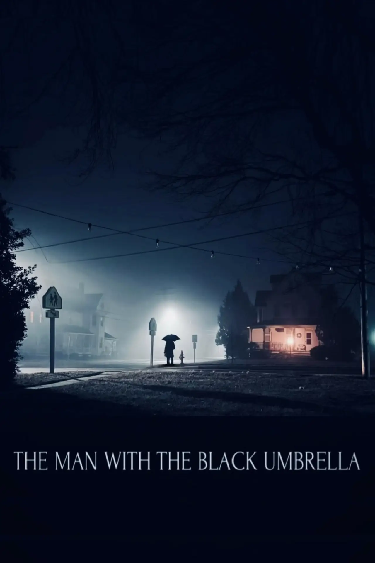 Movie poster "The Man with the Black Umbrella"