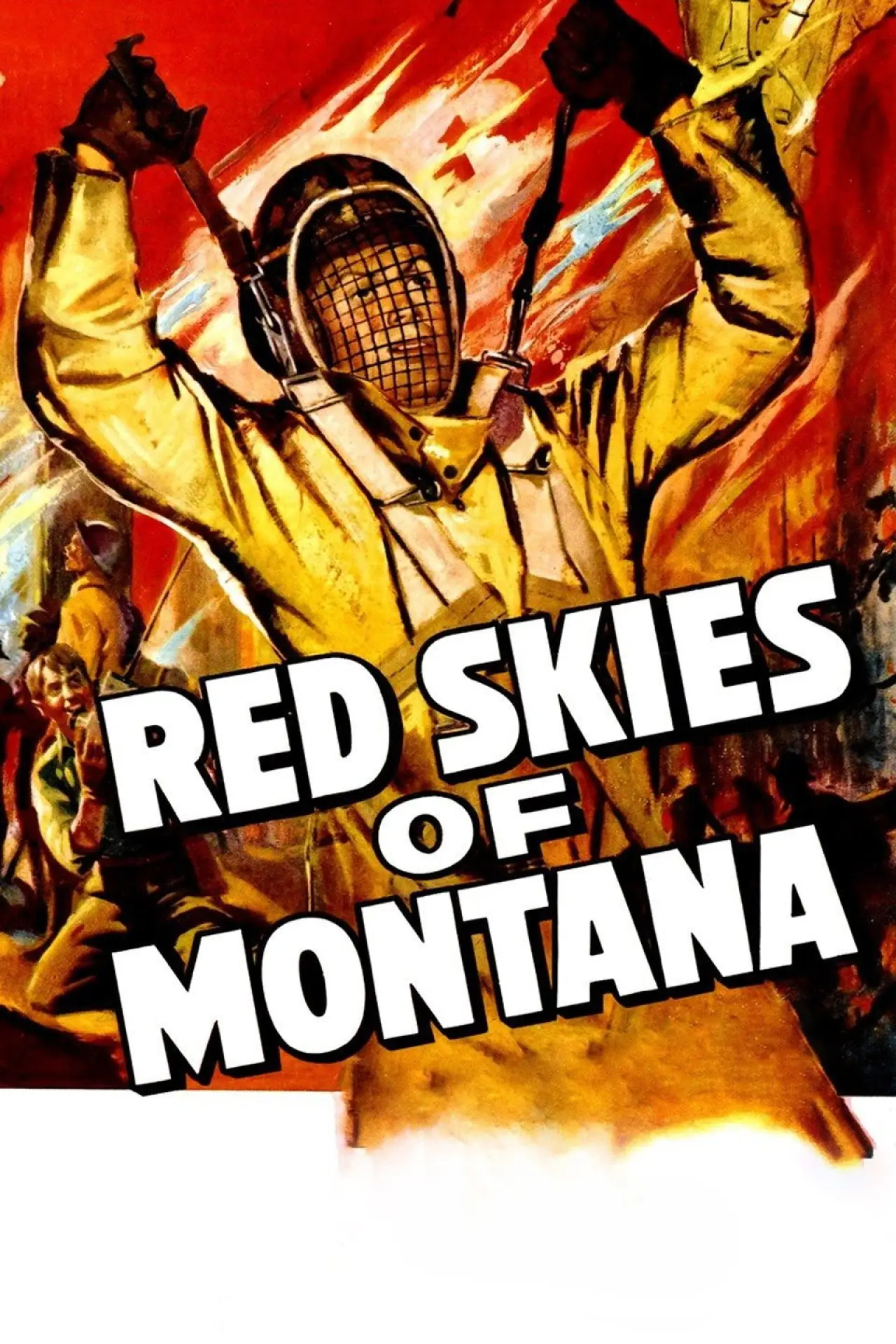 Movie poster "Red Skies of Montana"