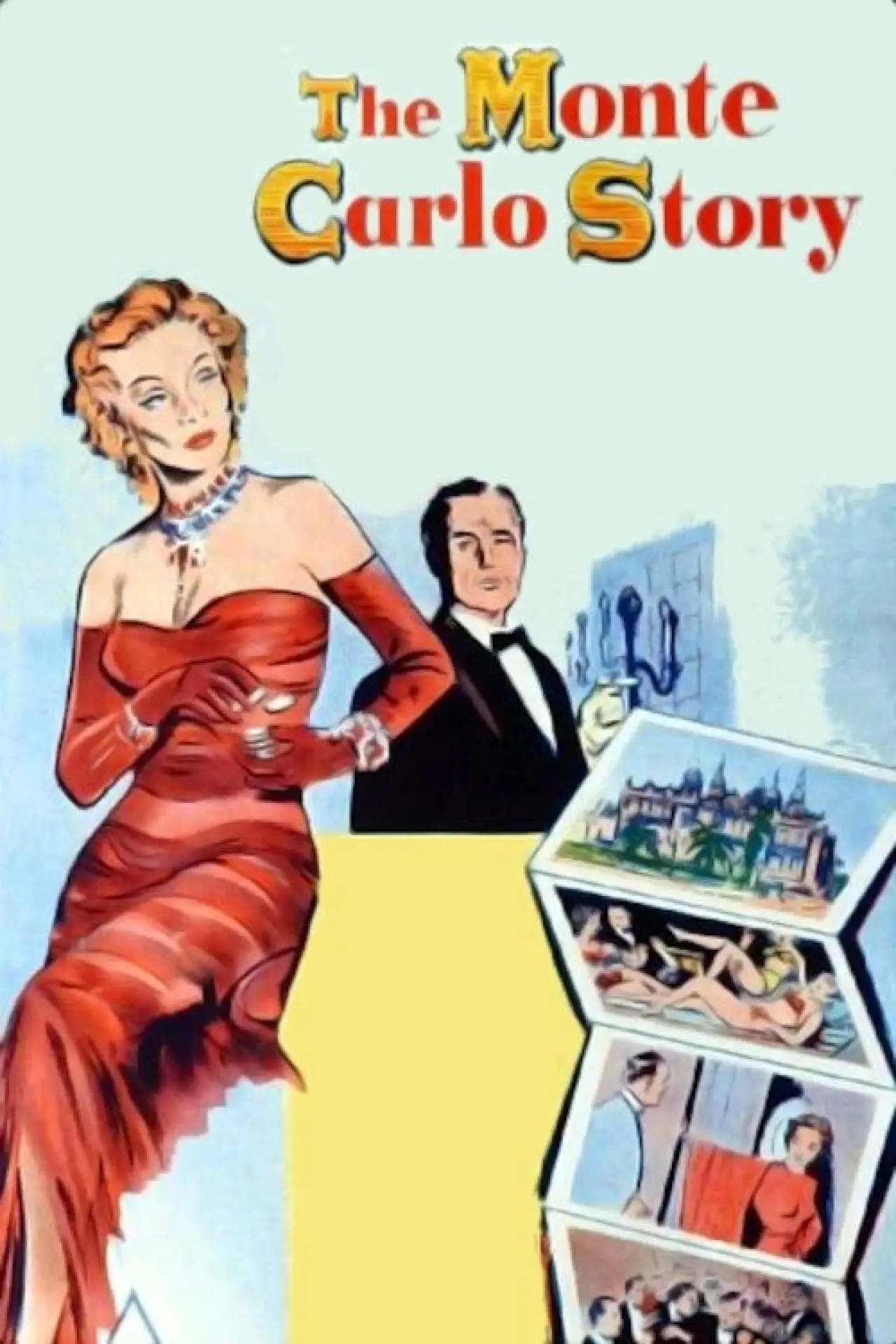 Movie poster "The Monte Carlo Story"