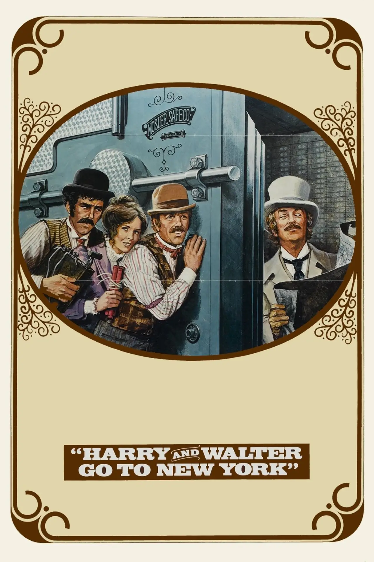 Movie poster "Harry and Walter Go to New York"