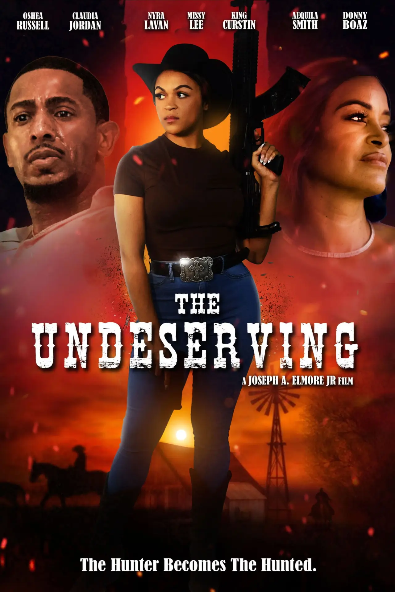 Movie poster "The Undeserving"