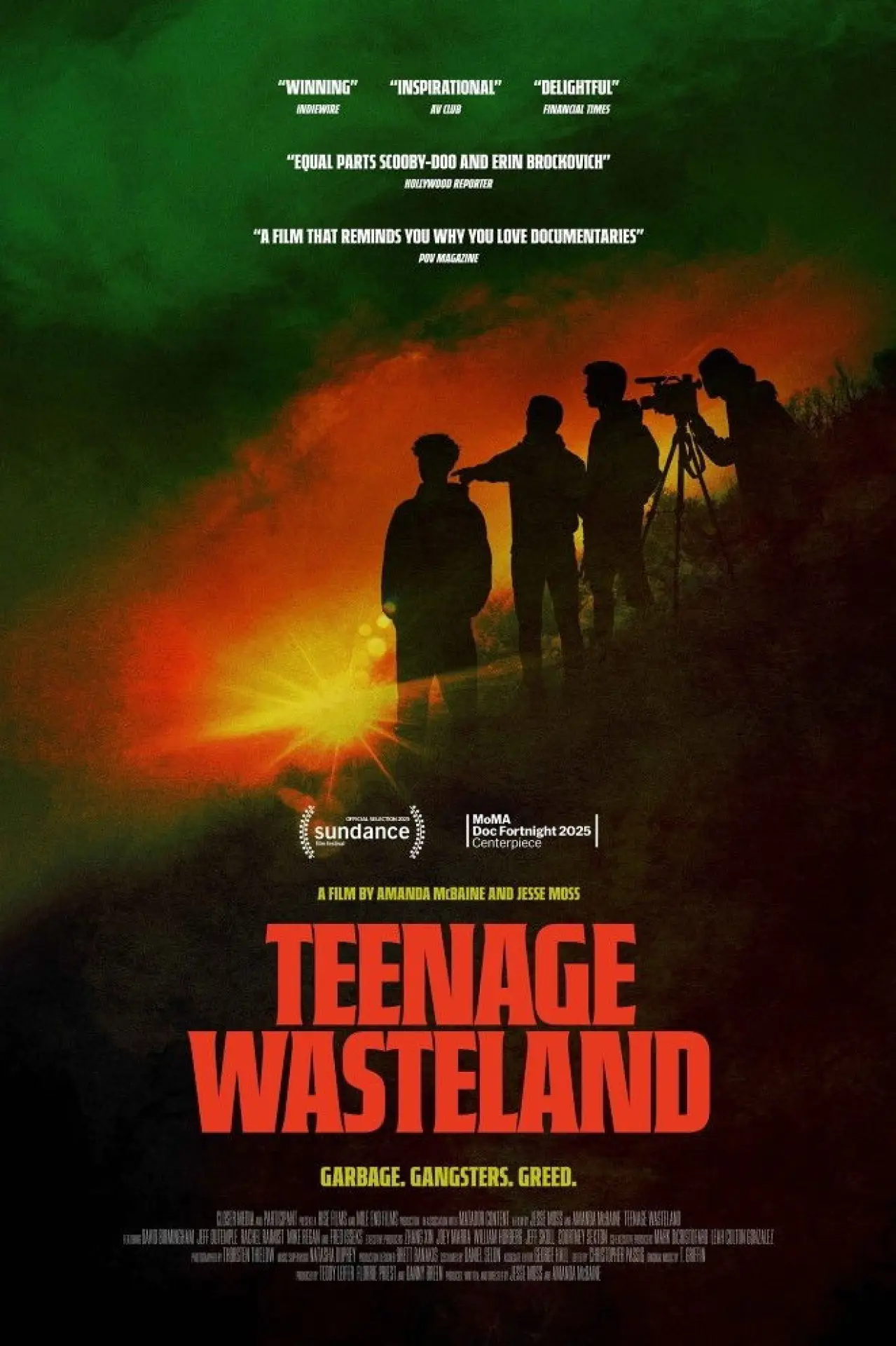 Movie poster "Teenage Wasteland"