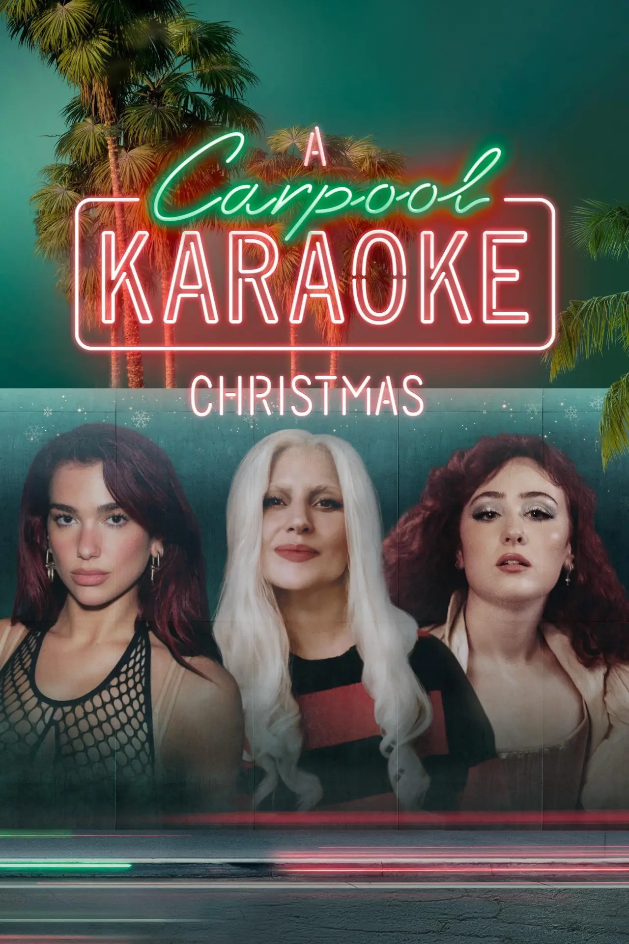 Movie poster "A Carpool Karaoke Christmas"