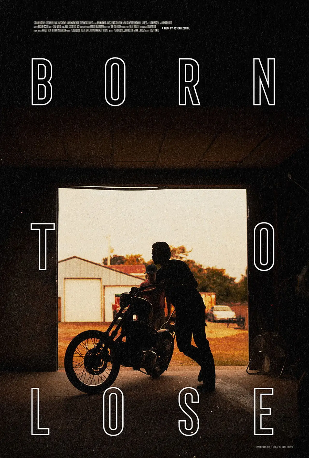 Movie poster "Born to Lose"