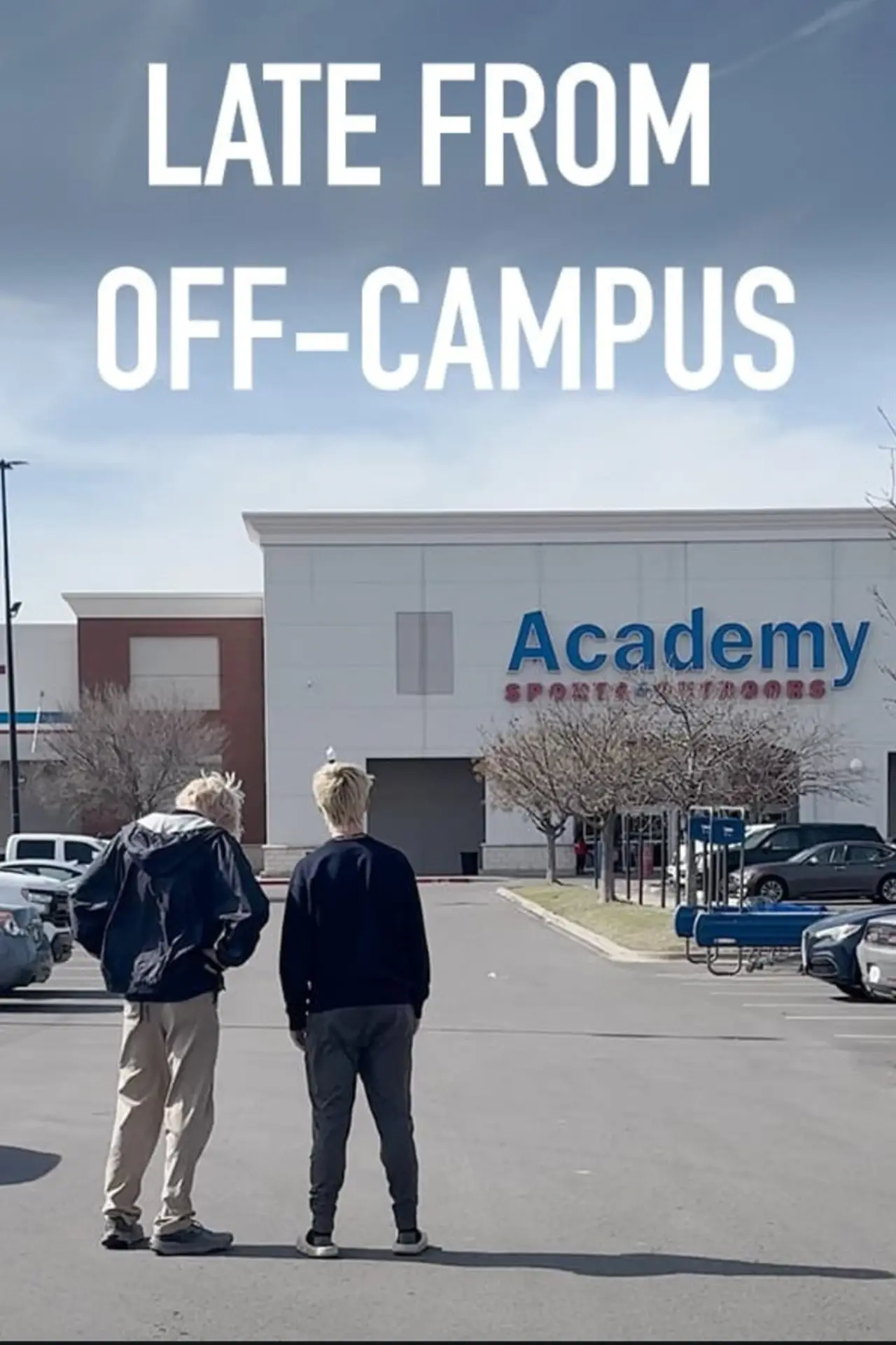 Movie poster "Late from Off-Campus"