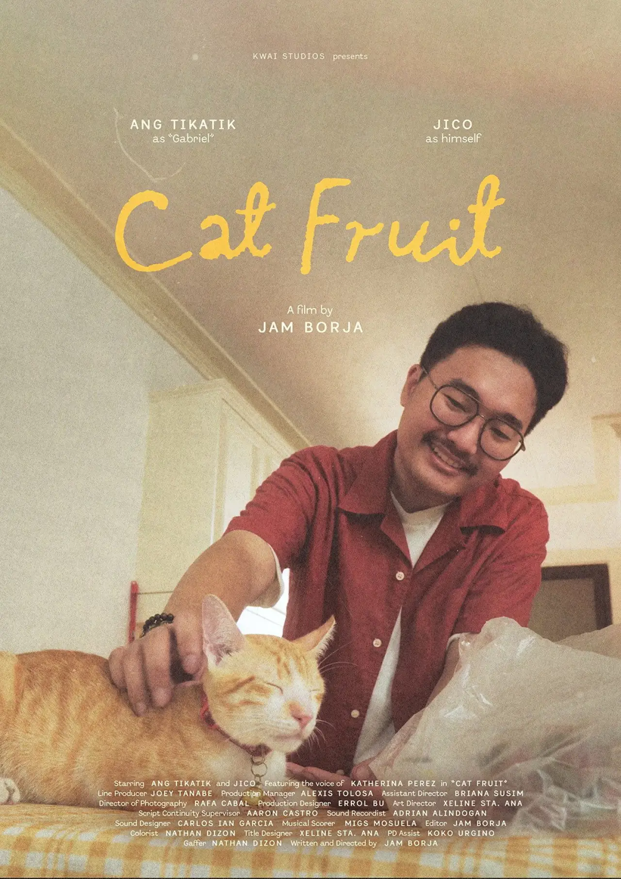 Movie poster "Cat Fruit"