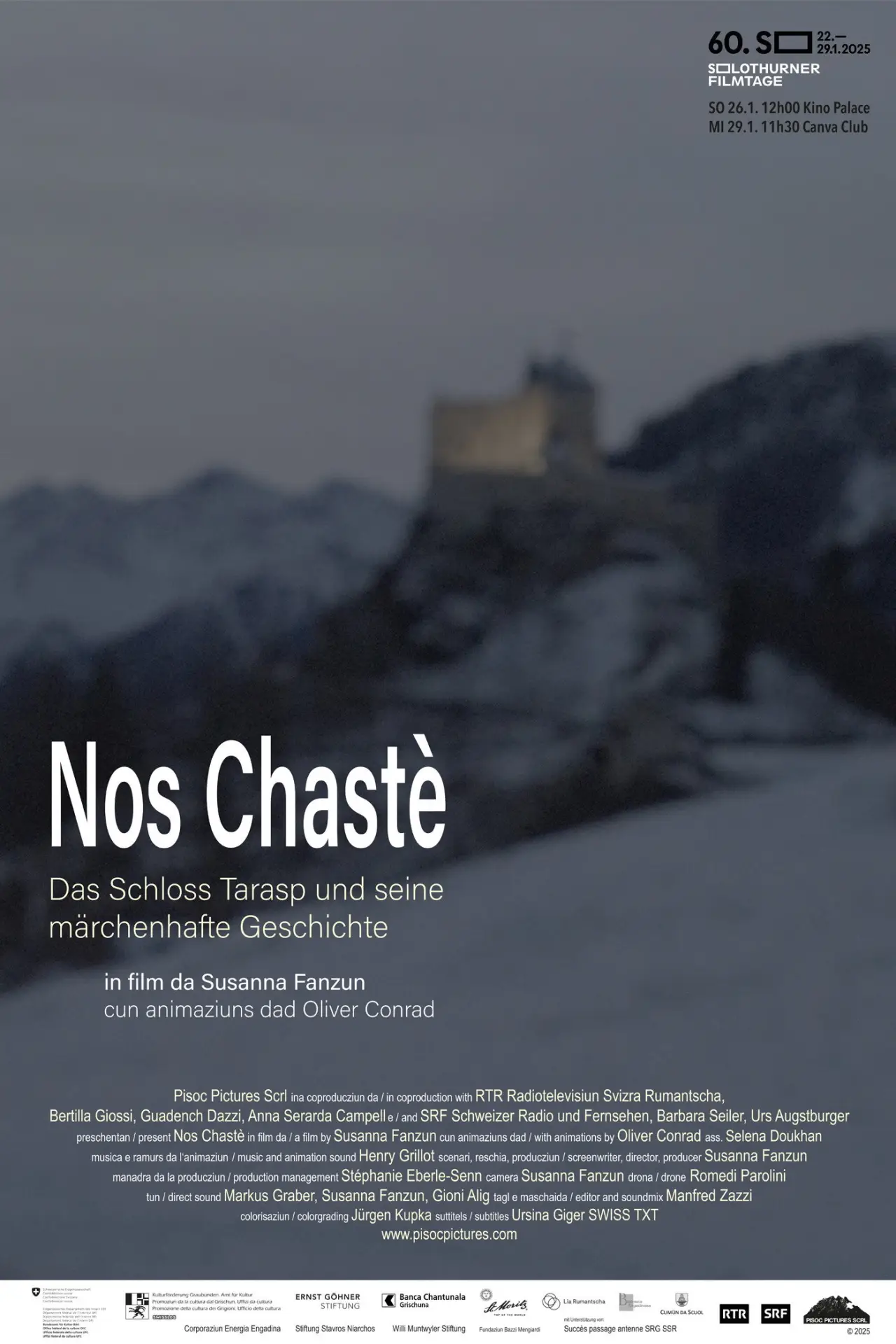 Movie poster "Nos chastè – Das Schloss Tarasp und seine märchenhafte Geschichte"