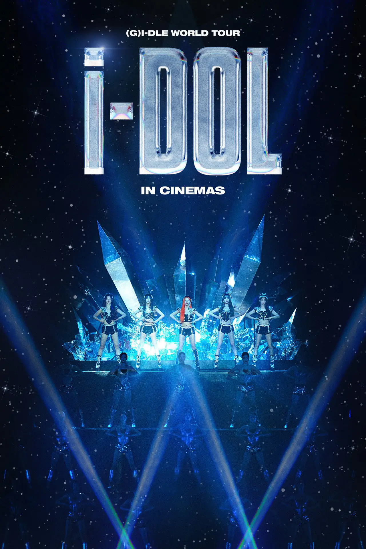Movie poster "(G)I-DLE WORLD TOUR [iDOL] IN CINEMAS"
