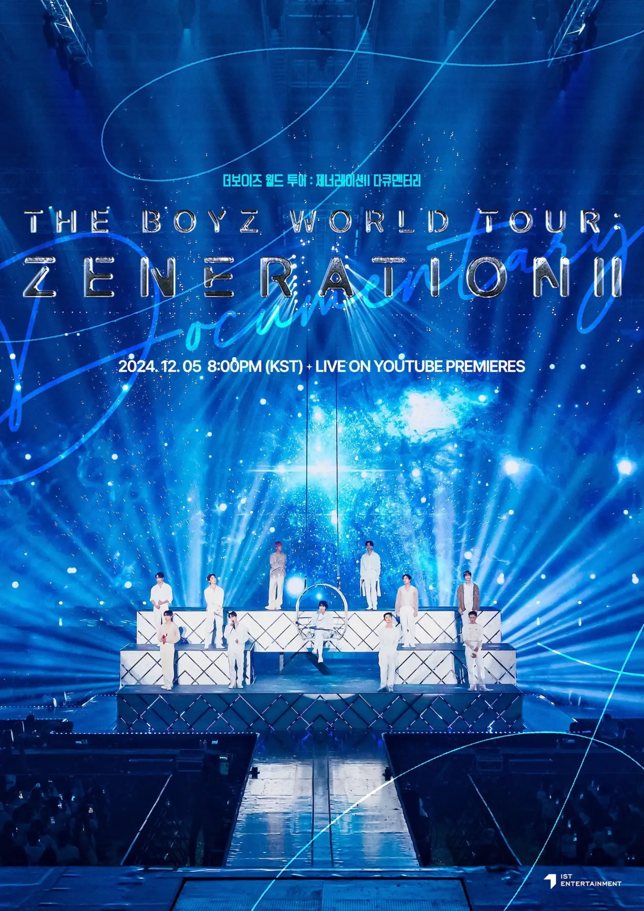 Movie poster "THE BOYZ WORLD TOUR: ZENERATION Ⅱ Documentary"