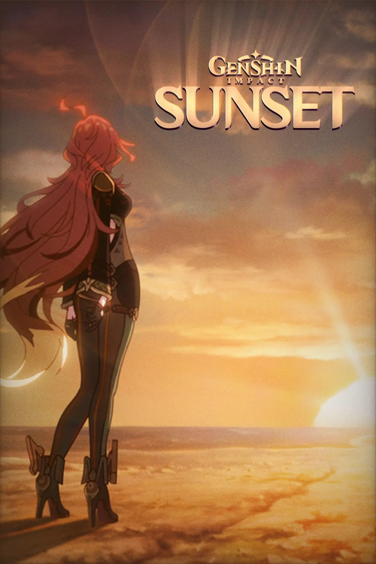 Movie poster "Genshin Impact: Sunset"
