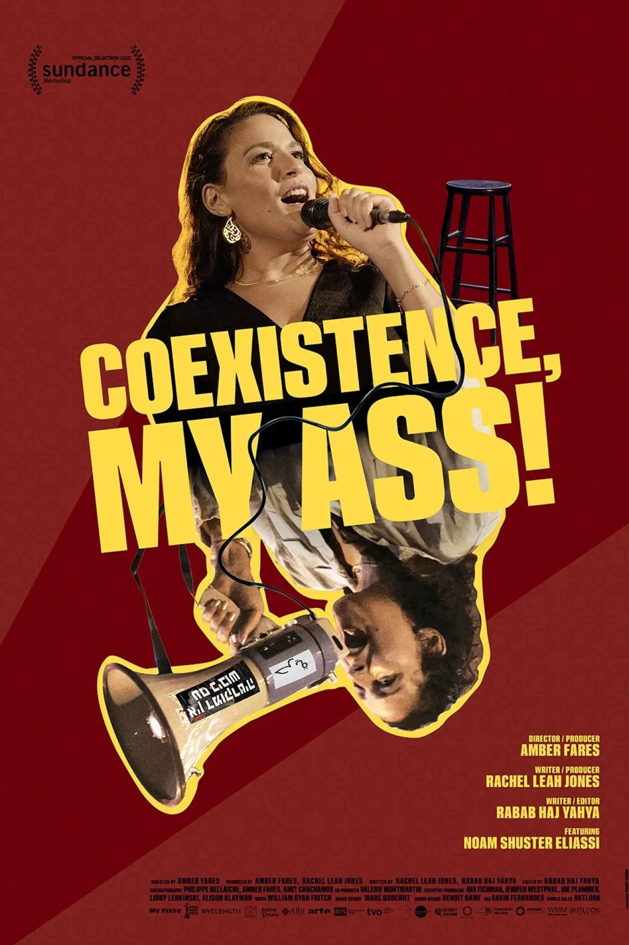 Movie poster "Coexistence, My Ass!"