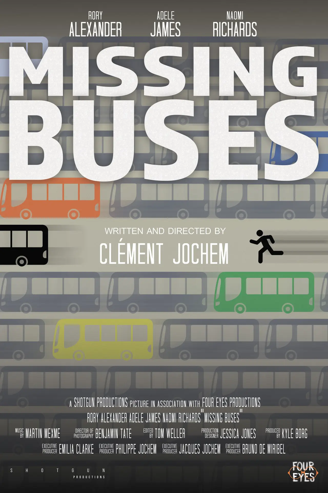 Movie poster "Missing Buses"