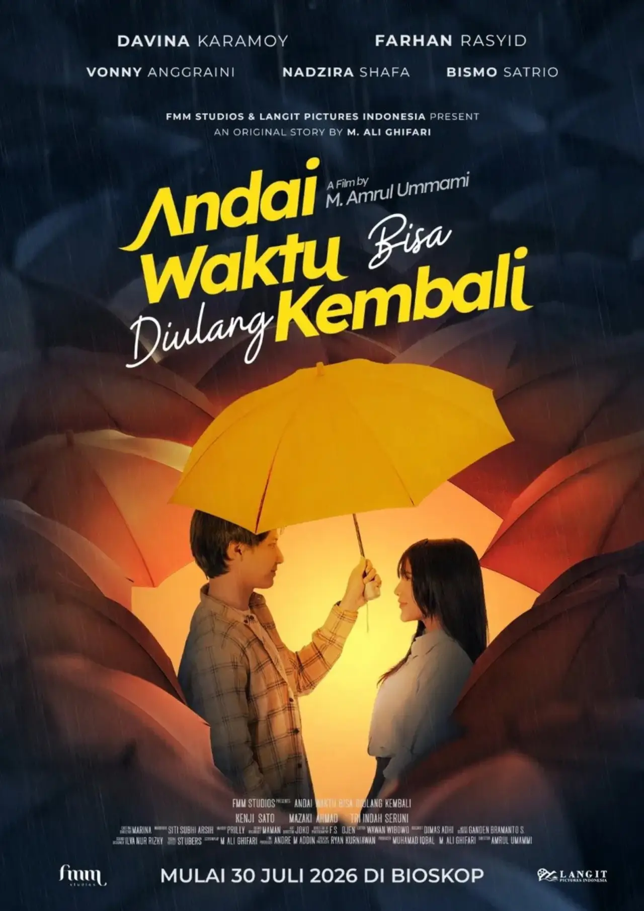 Movie poster "Andai Waktu Bisa Diulang Kembali"
