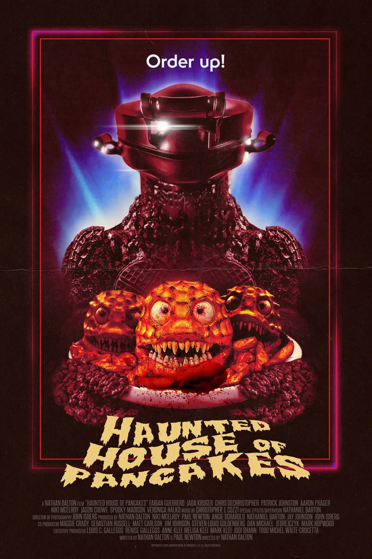 Movie poster "Haunted House of Pancakes"