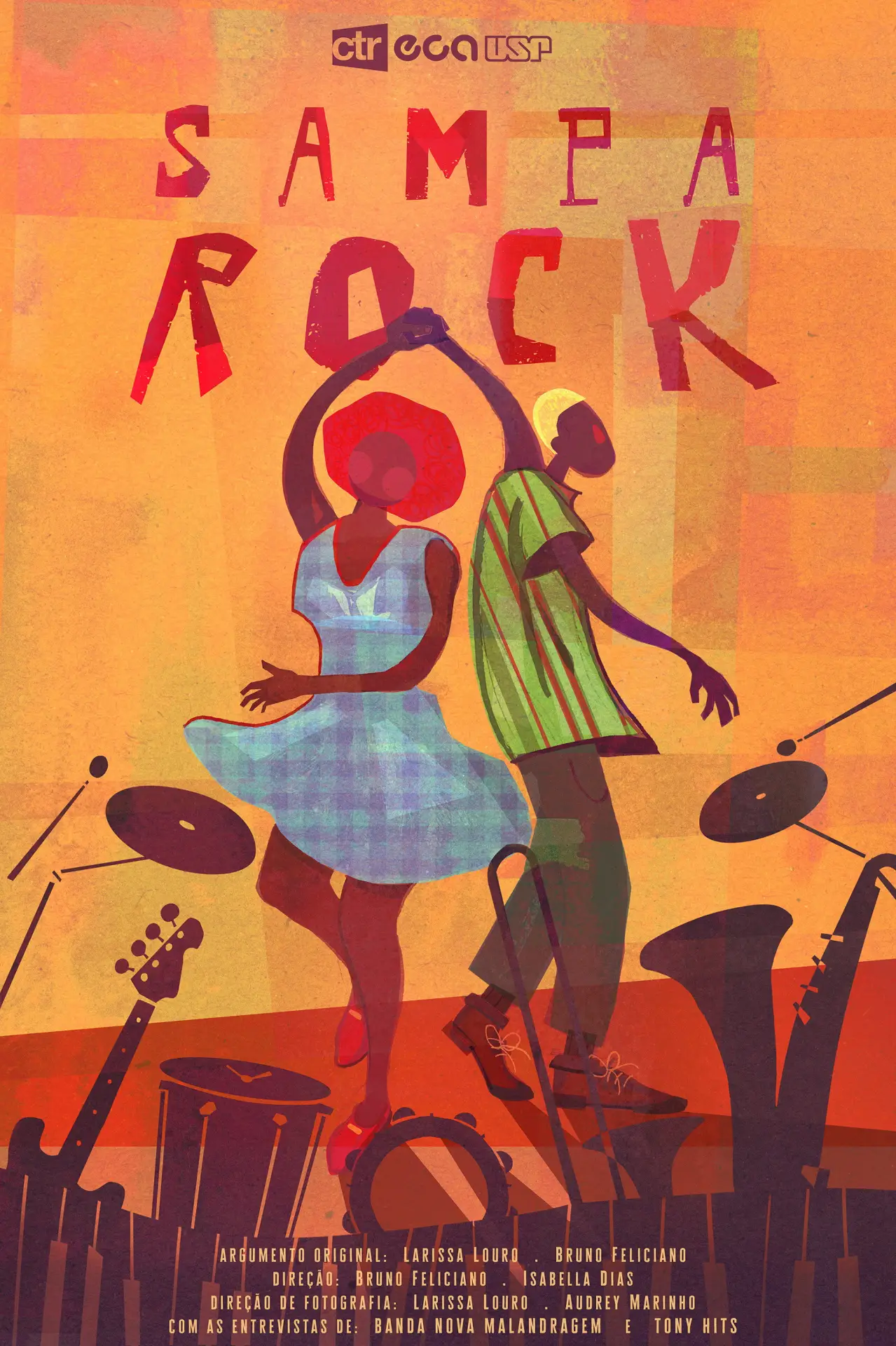 Movie poster "Sampa Rock"