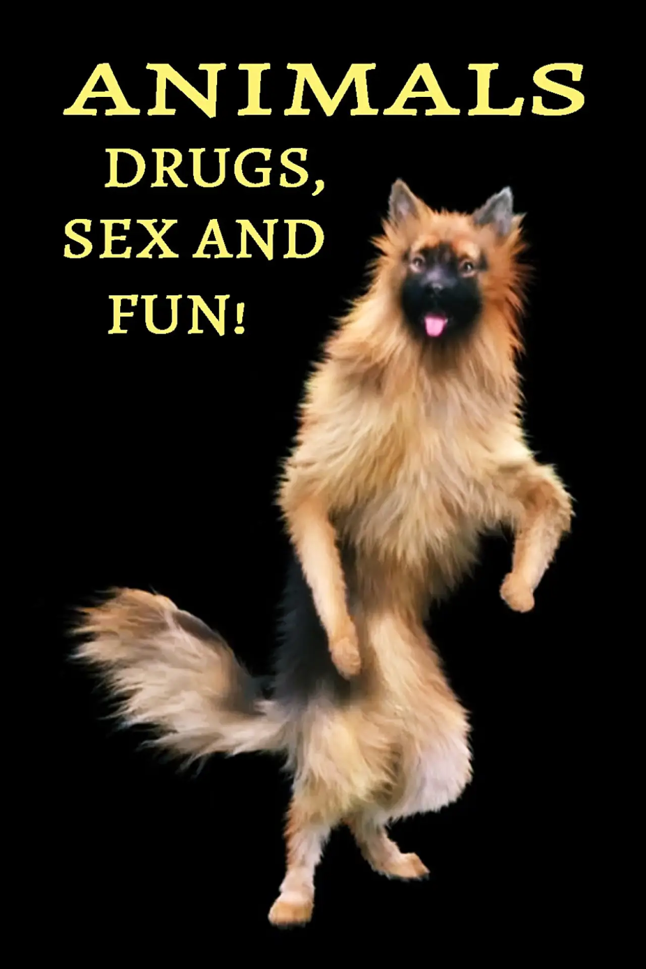 Movie poster "Animals: Drugs, Sex and Fun!"