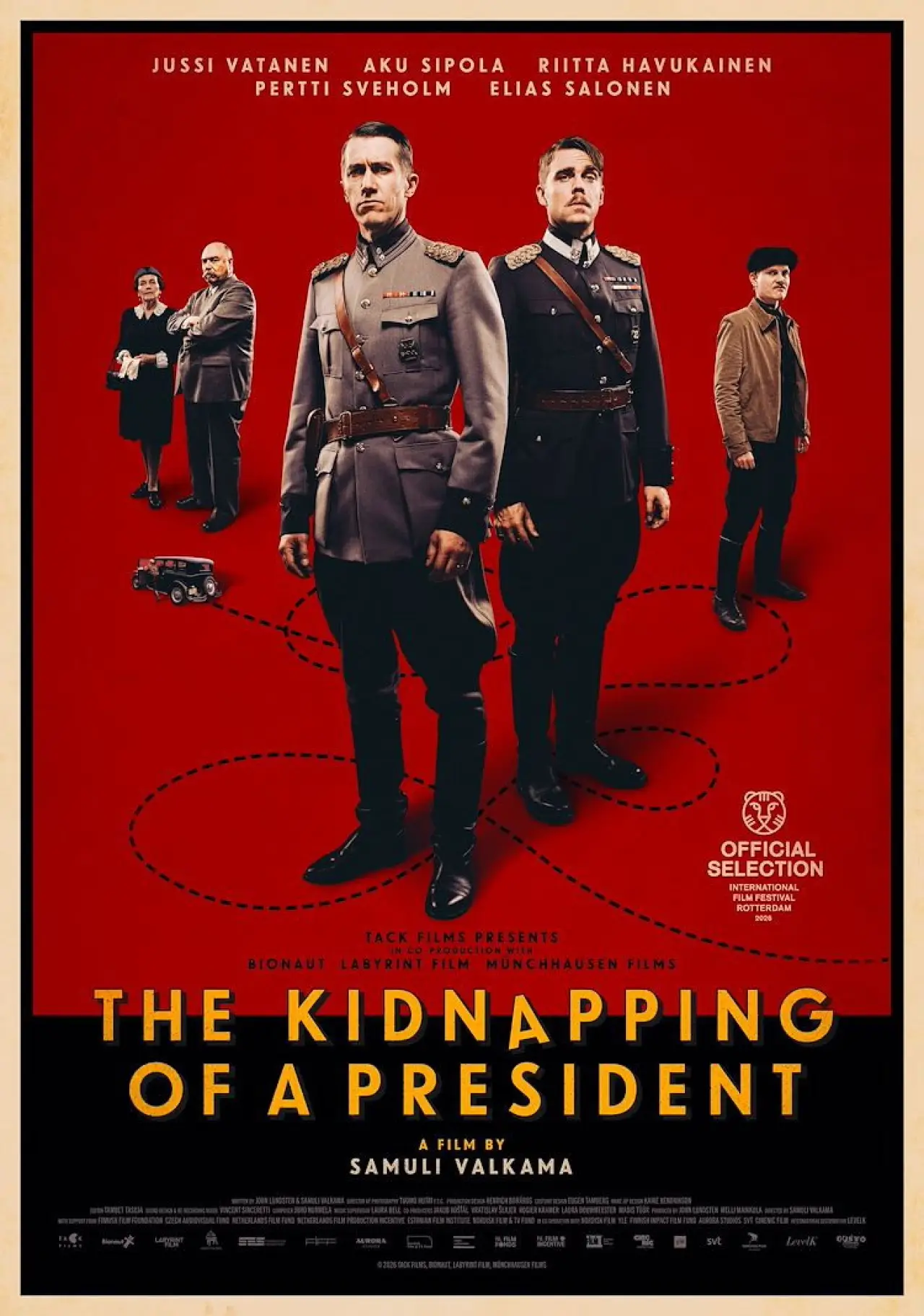 Movie poster "The Kidnapping of a President"