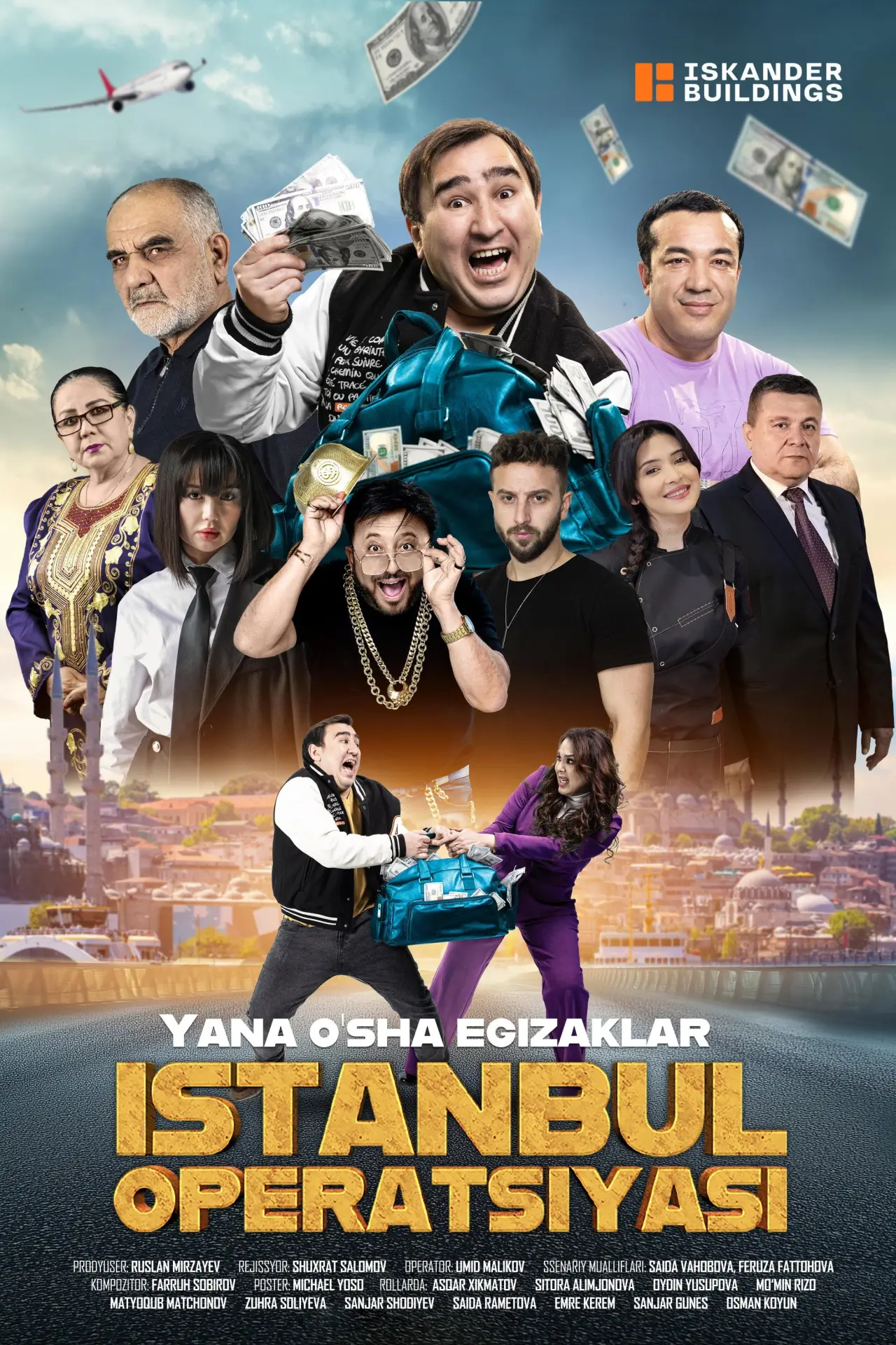 Movie poster "Istanbul operatsiyasi"