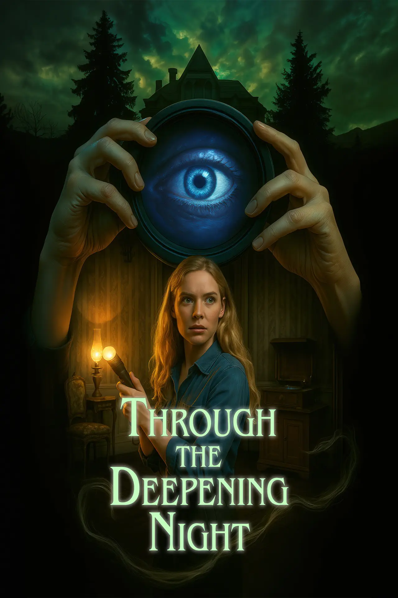 Movie poster "Through the Deepening Night"