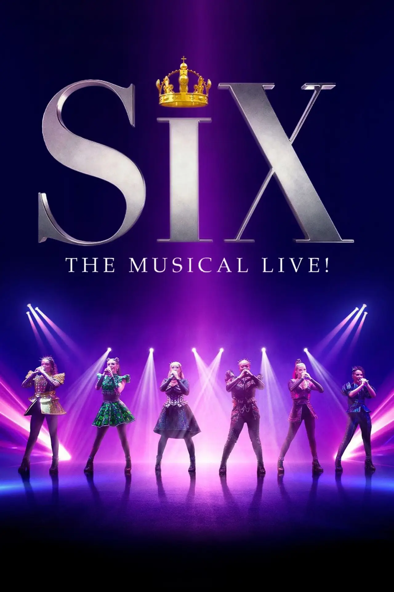 Movie poster "SIX: The Musical Live!"
