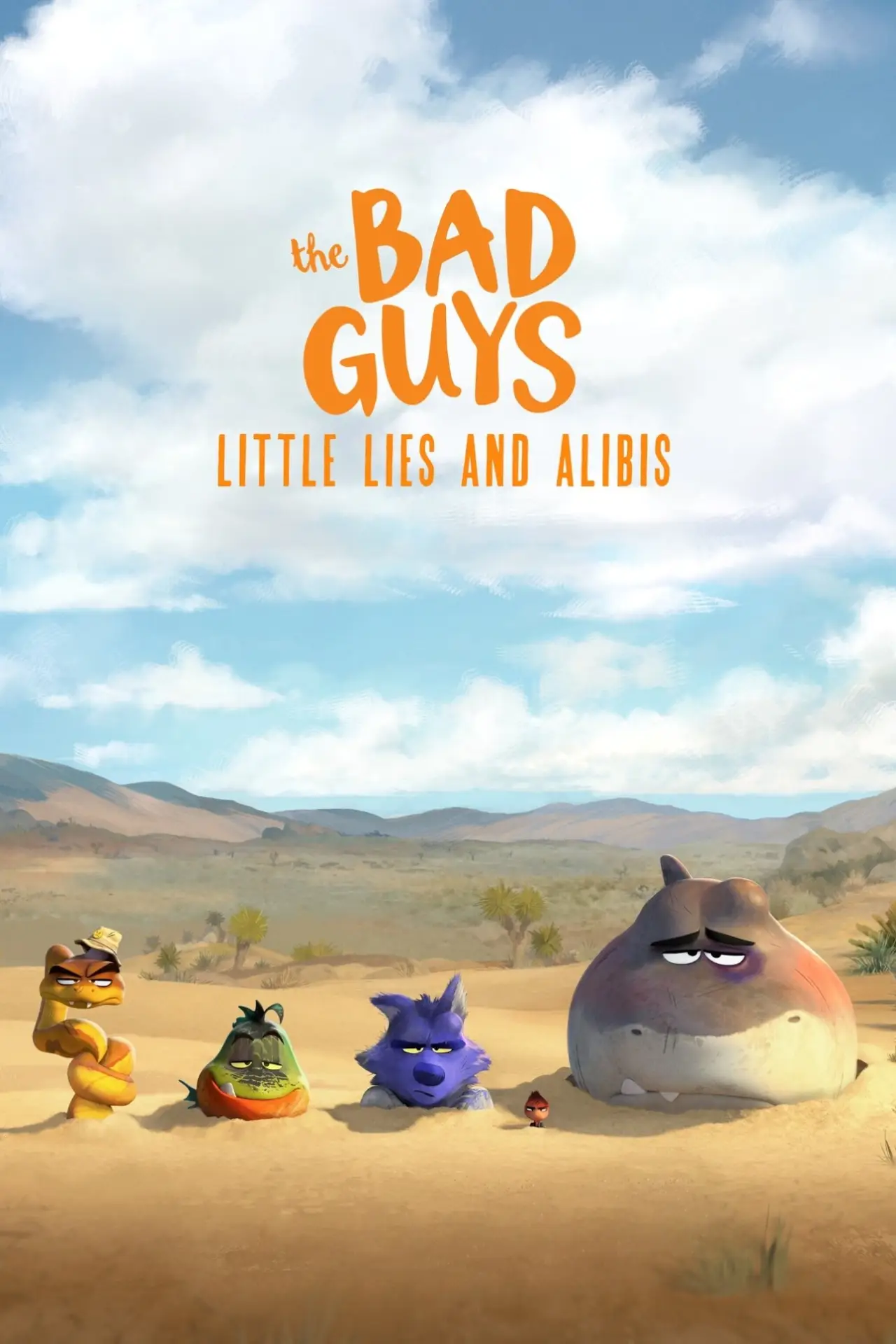 Movie poster "The Bad Guys: Little Lies and Alibis"